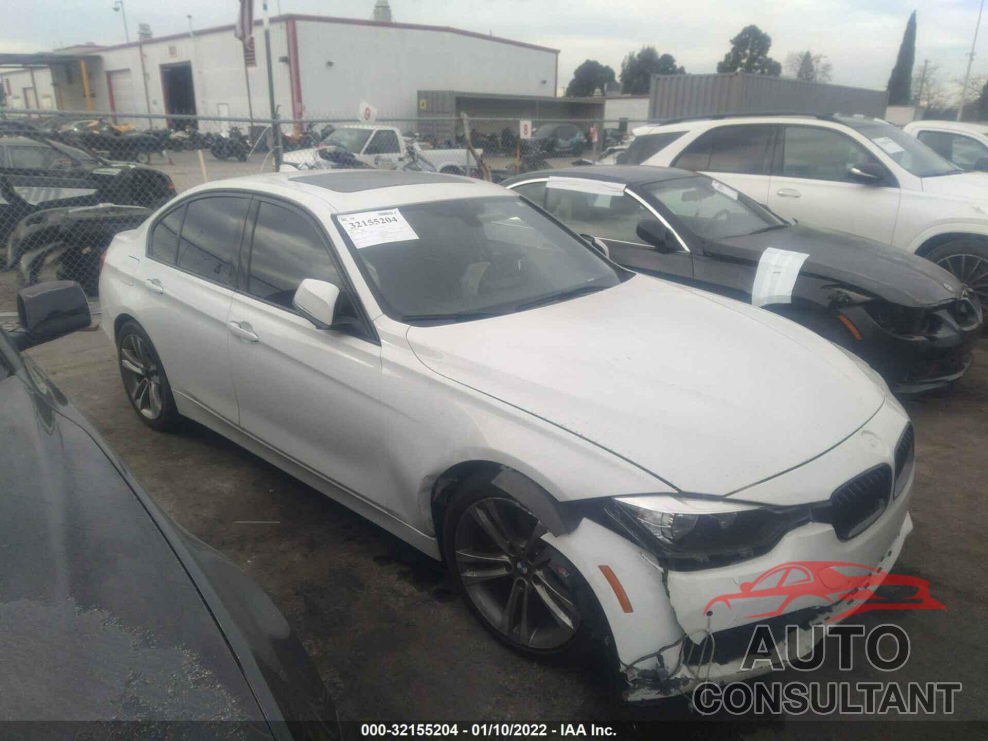 BMW 3 SERIES 2016 - WBA8E9G54GNT47867