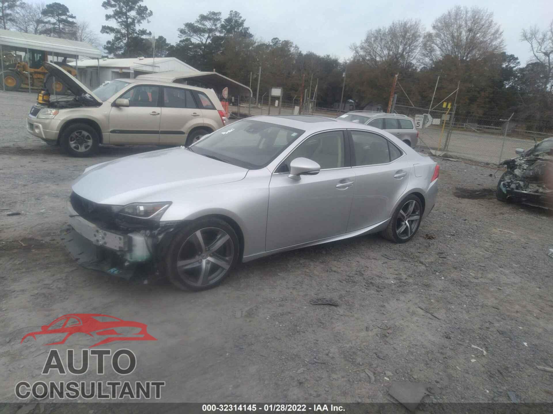 LEXUS IS 2020 - JTHDA1D2XL5101536