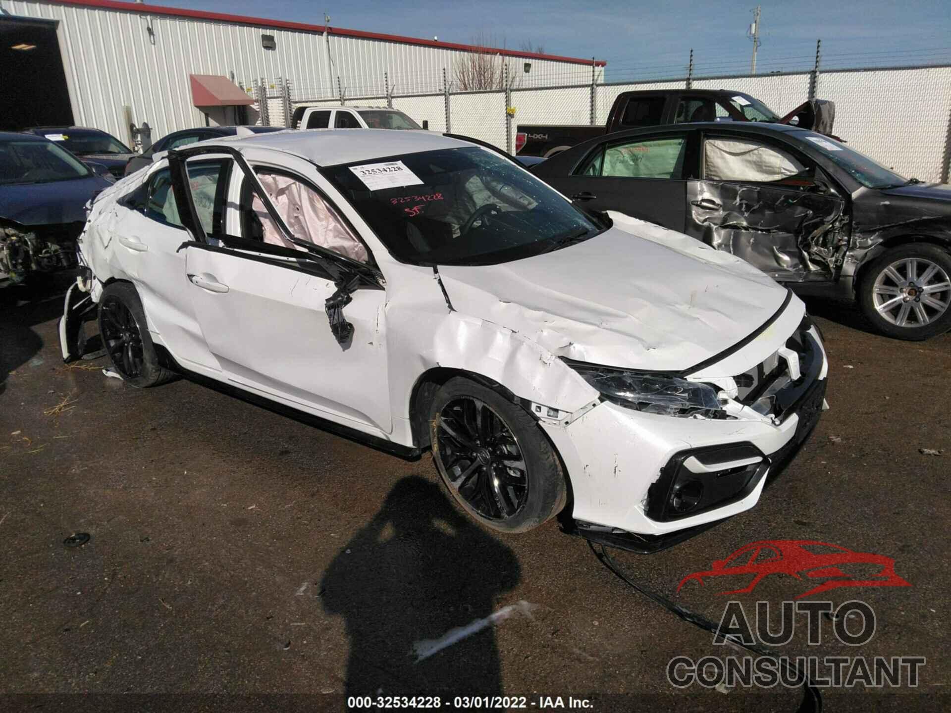 HONDA CIVIC HATCHBACK 2021 - SHHFK7H48MU229360