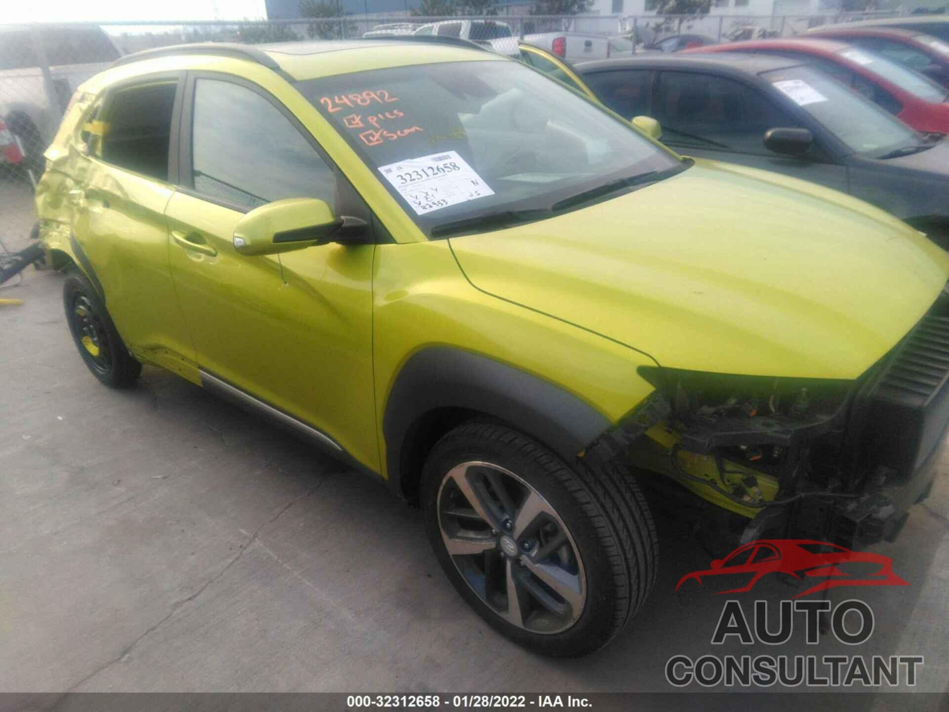 HYUNDAI KONA 2020 - KM8K53A51LU453235