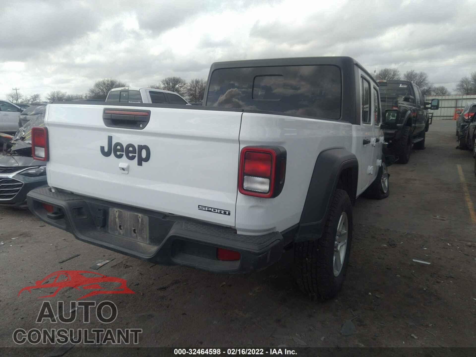 JEEP GLADIATOR 2020 - 1C6HJTAG4LL199111