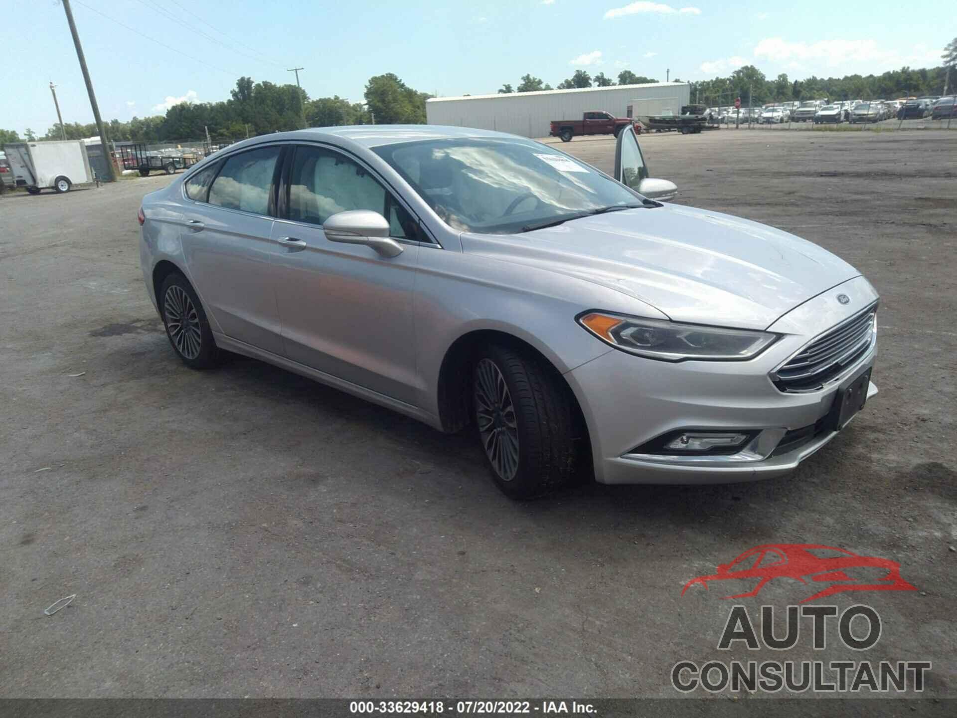 FORD FUSION 2017 - 3FA6P0K98HR146293