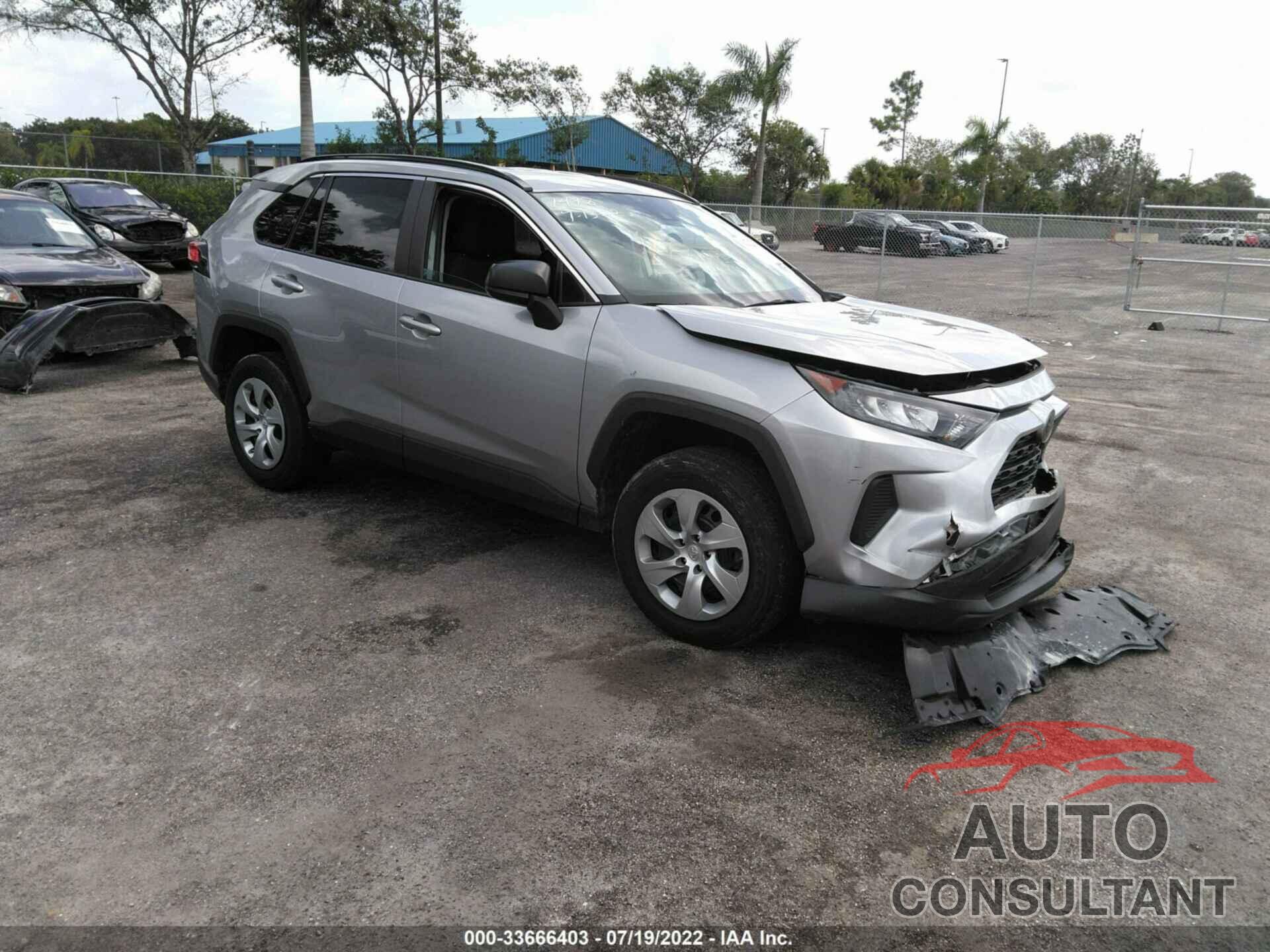 TOYOTA RAV4 2020 - 2T3H1RFV8LC051478