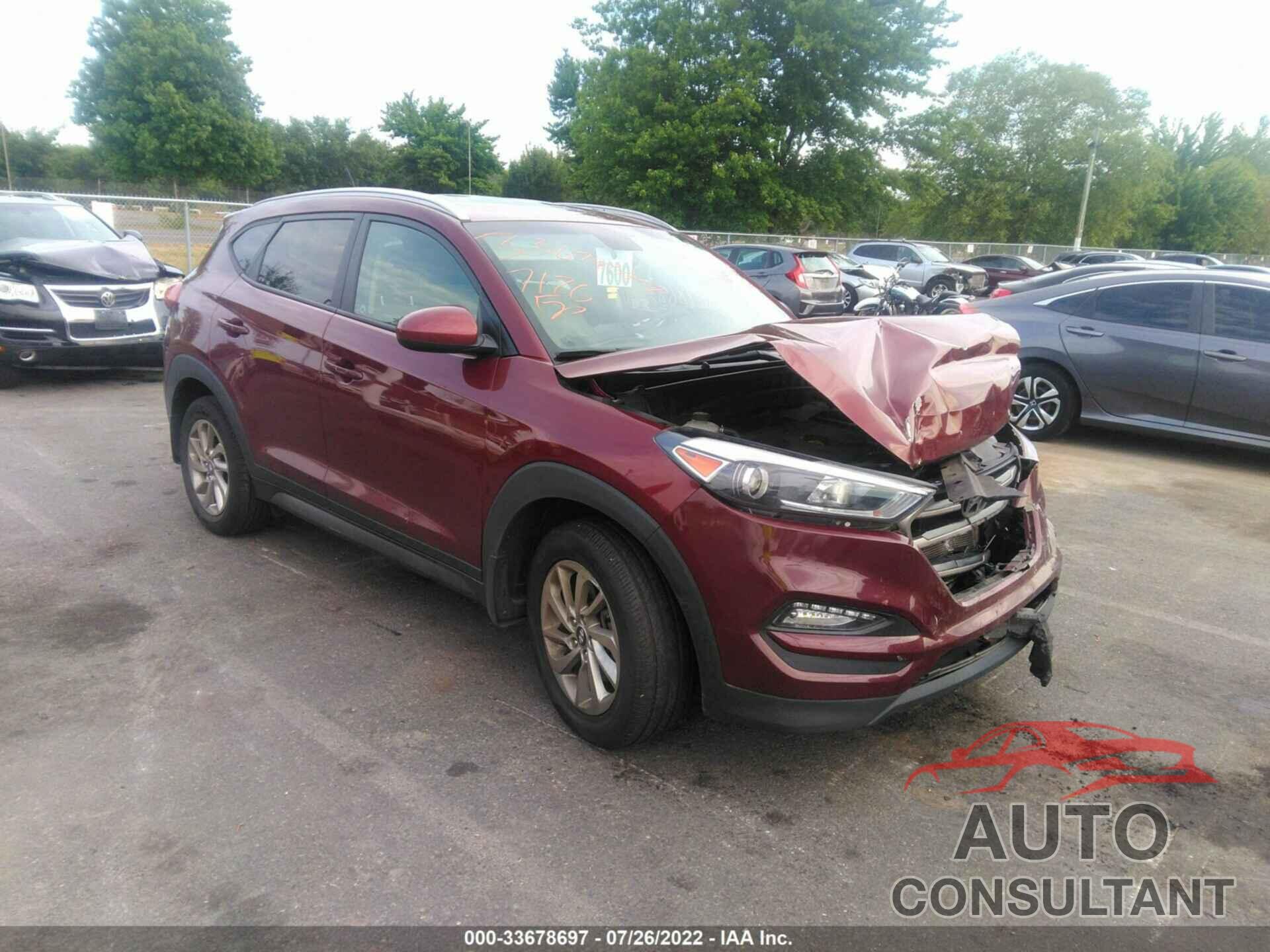 HYUNDAI TUCSON 2016 - KM8J3CA49GU201604