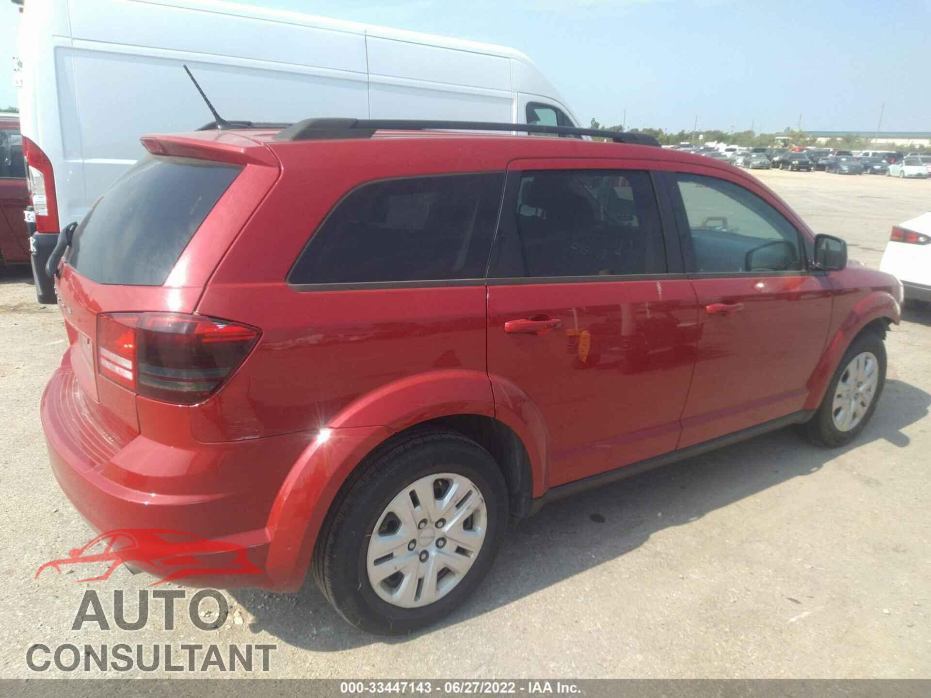 DODGE JOURNEY 2017 - 3C4PDCAB8HT602650