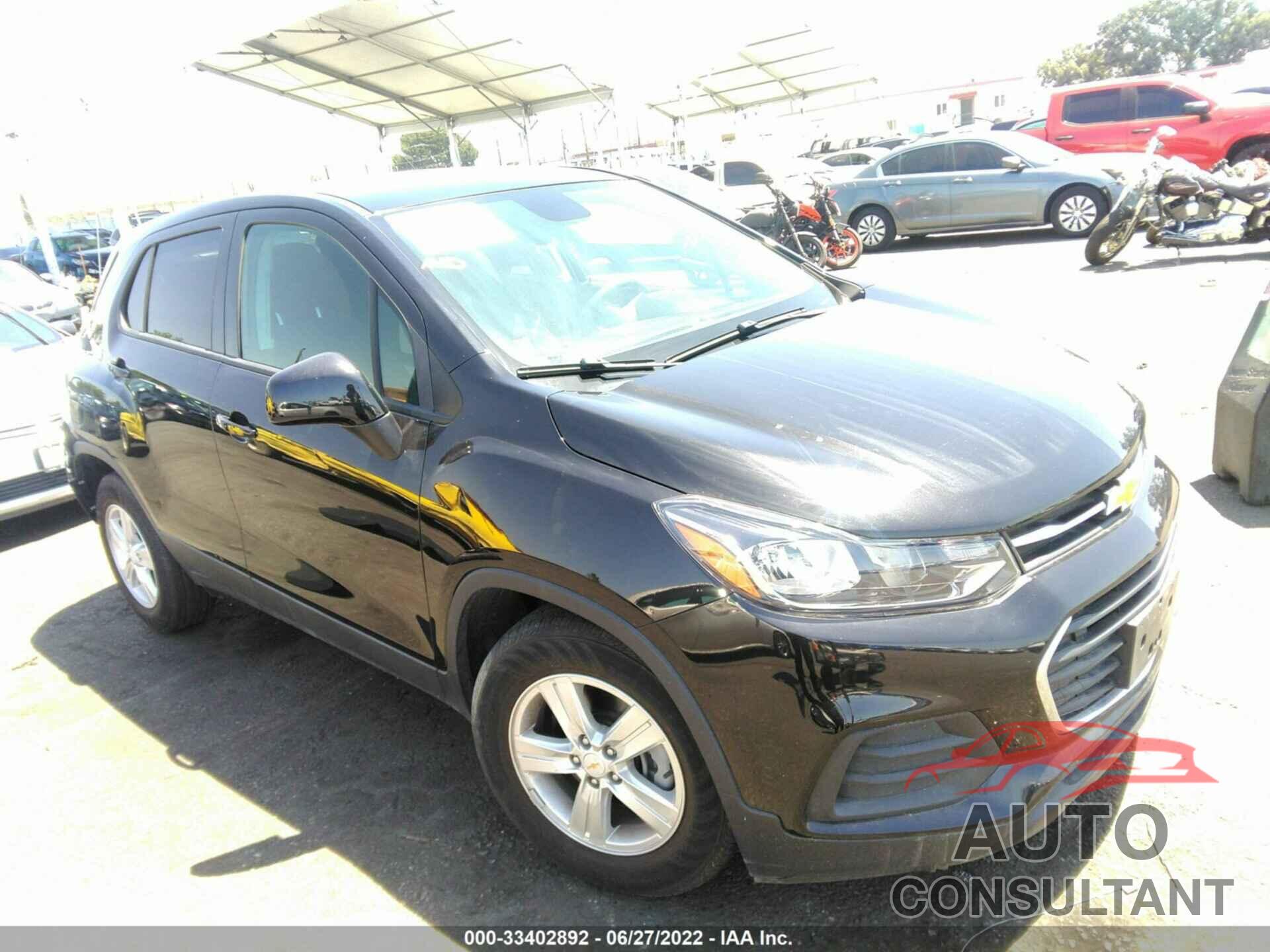 CHEVROLET TRAX 2020 - KL7CJKSB3LB084096