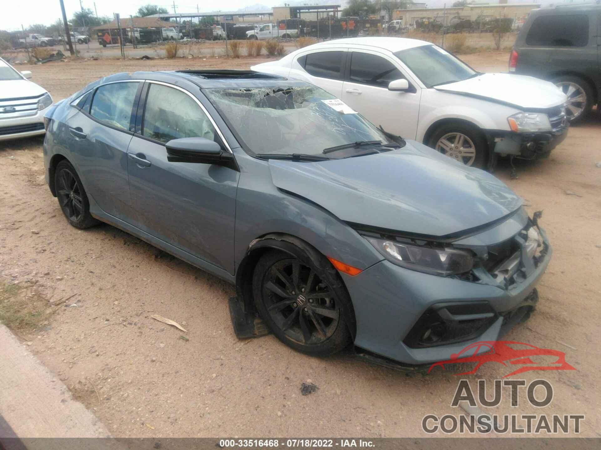 HONDA CIVIC HATCHBACK 2021 - SHHFK7H60MU210853