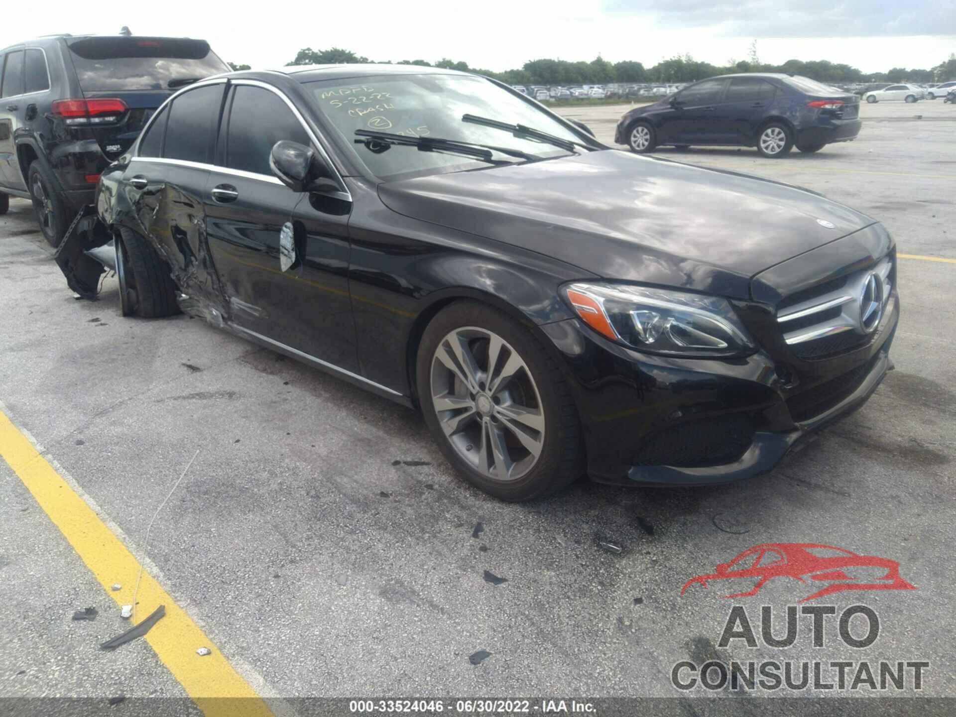 MERCEDES-BENZ C-CLASS 2016 - 55SWF4HB1GU164552