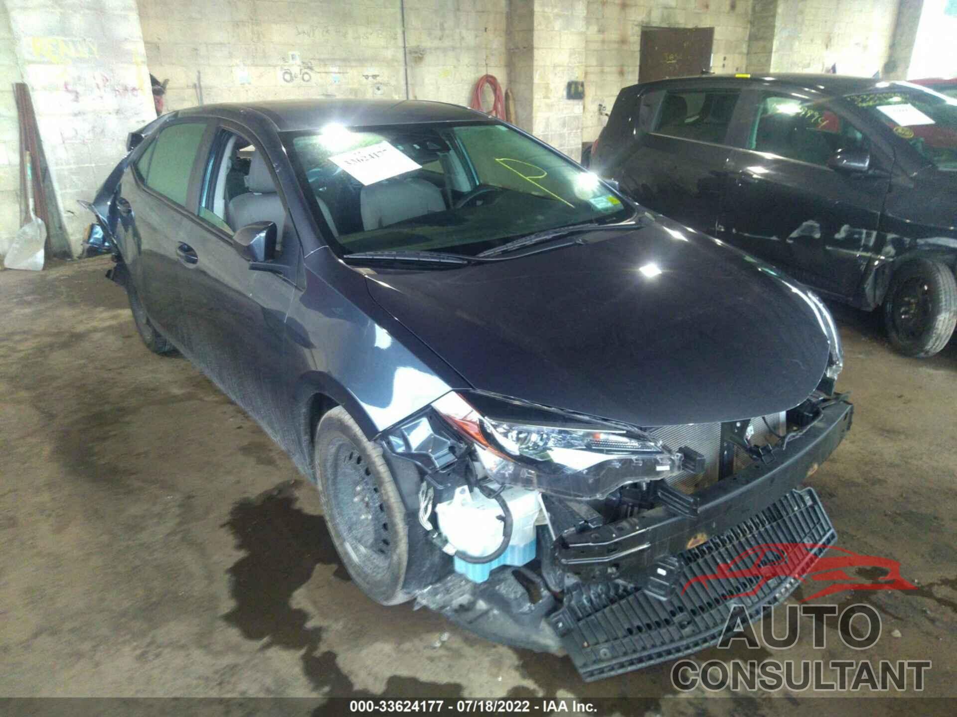 TOYOTA COROLLA 2019 - 2T1BURHE7KC164128