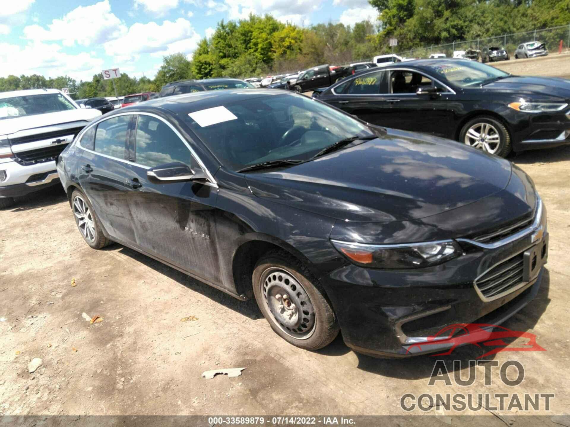 CHEVROLET MALIBU 2017 - 1G1ZE5ST7HF254738
