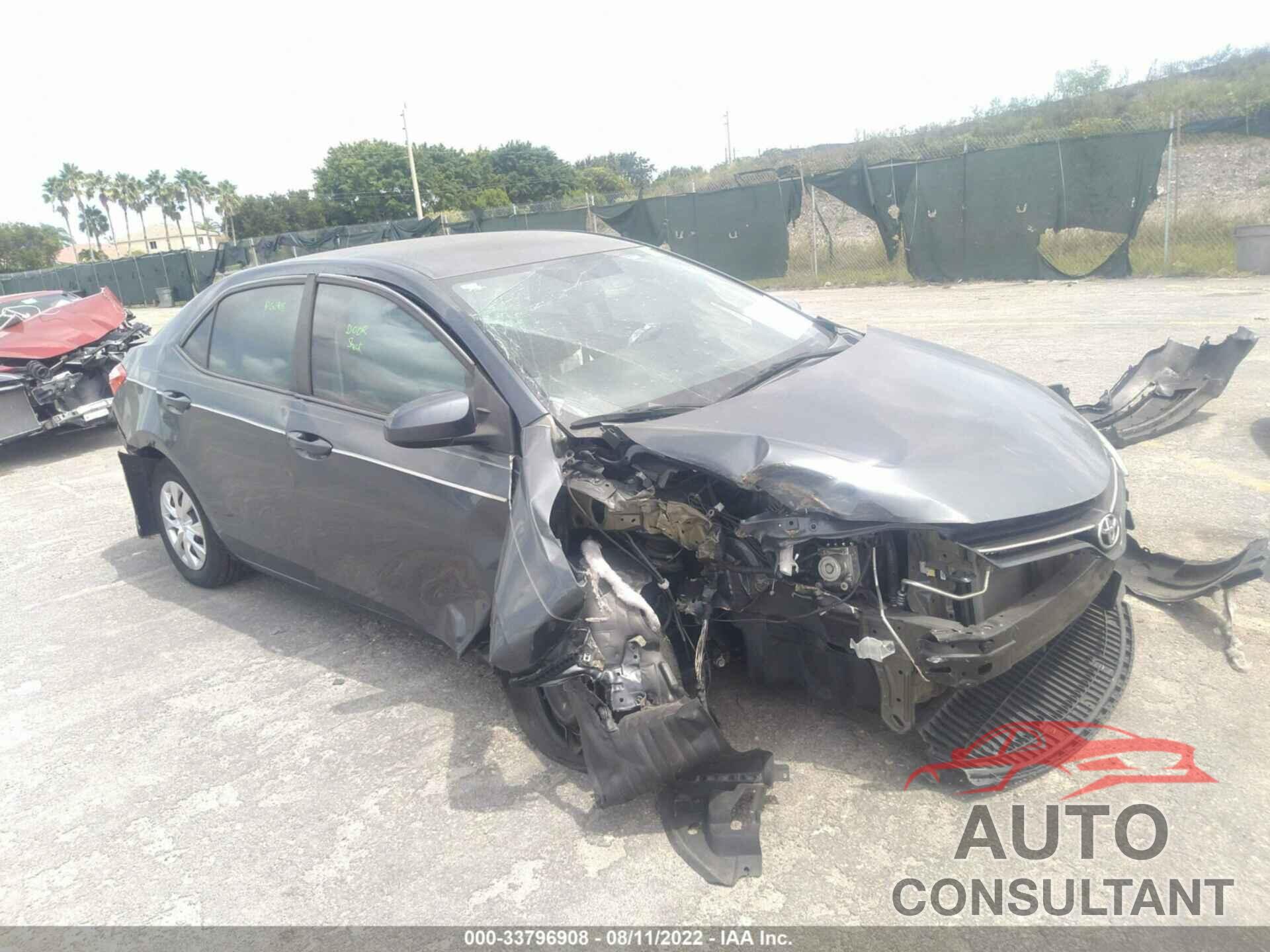 TOYOTA COROLLA 2016 - 5YFBURHE3GP384440