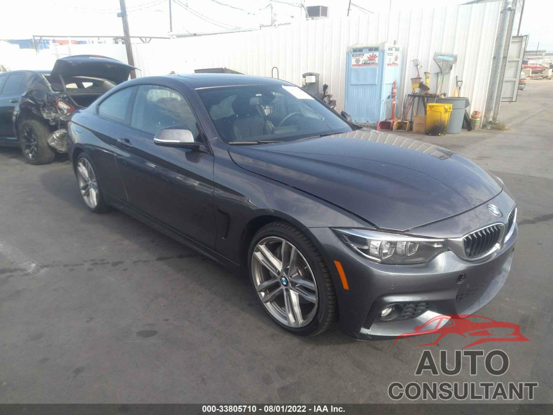 BMW 4 SERIES 2018 - WBA4W3C50JAC97212