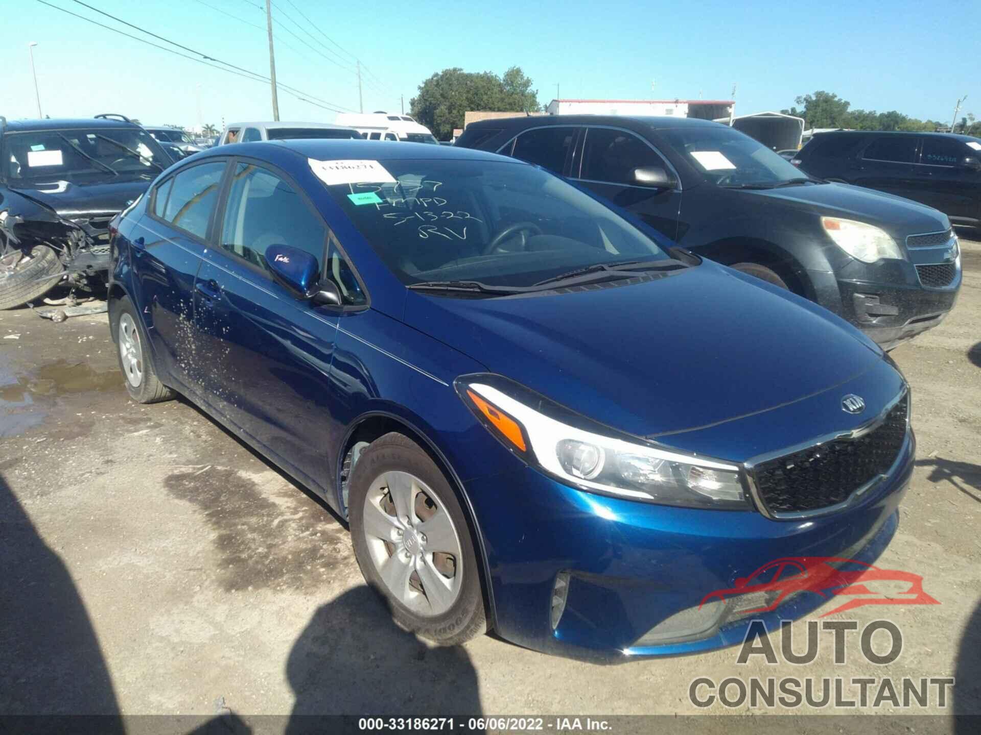 KIA FORTE 2017 - 3KPFK4A72HE076507