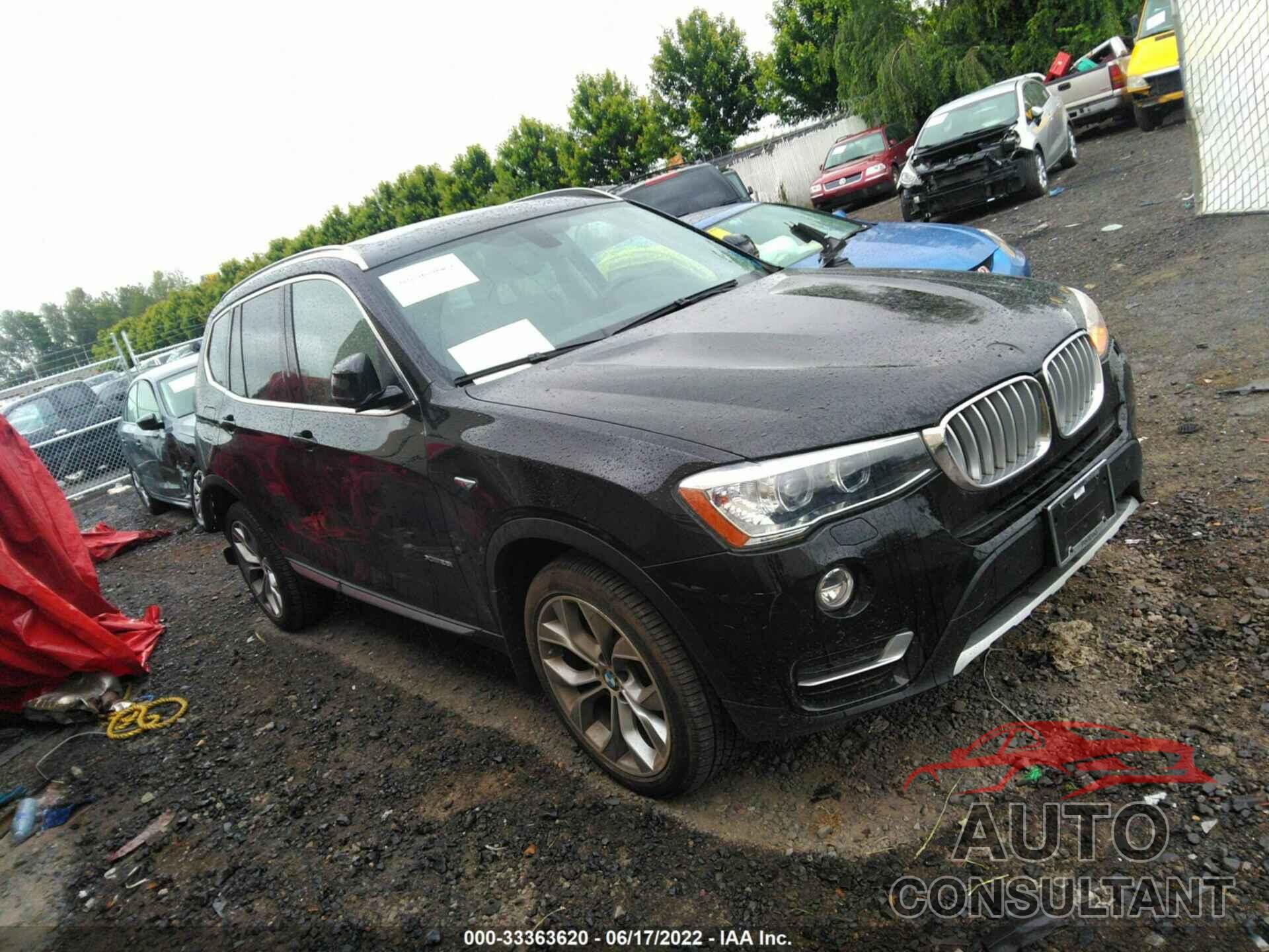 BMW X3 2017 - 5UXWX9C34H0W72802