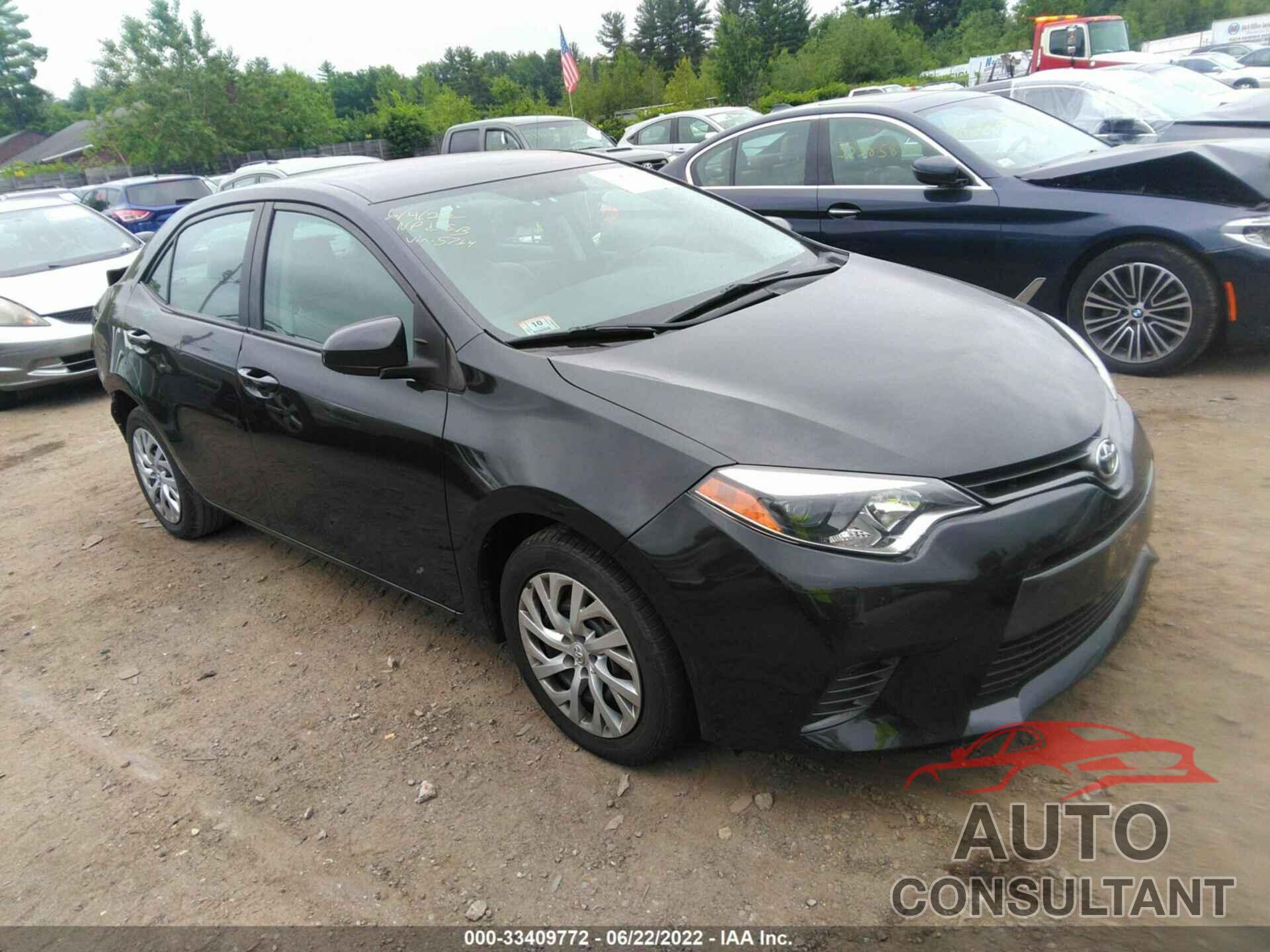 TOYOTA COROLLA 2016 - 2T1BURHE8GC555764