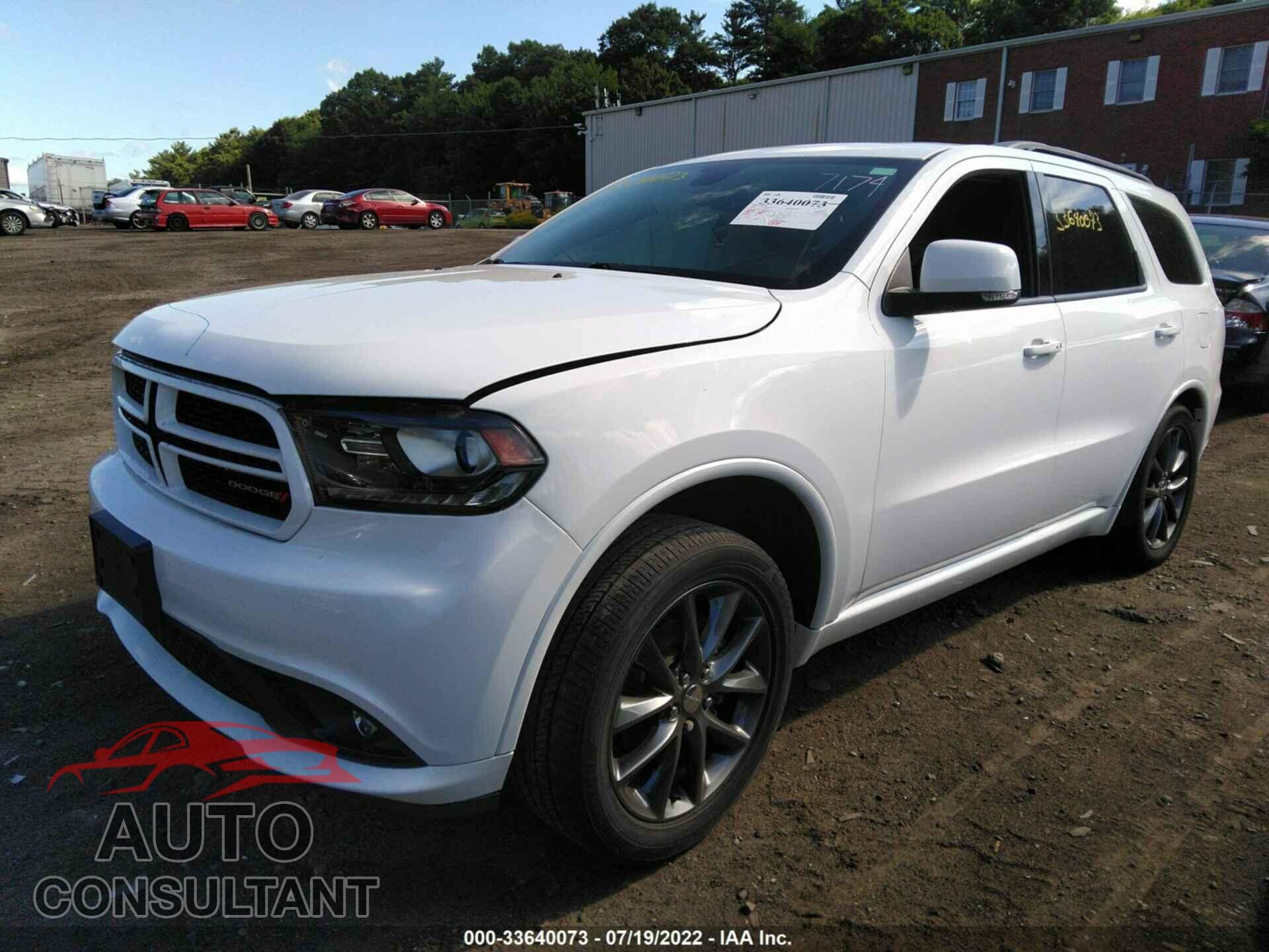 DODGE DURANGO 2018 - 1C4RDJDG4JC271443