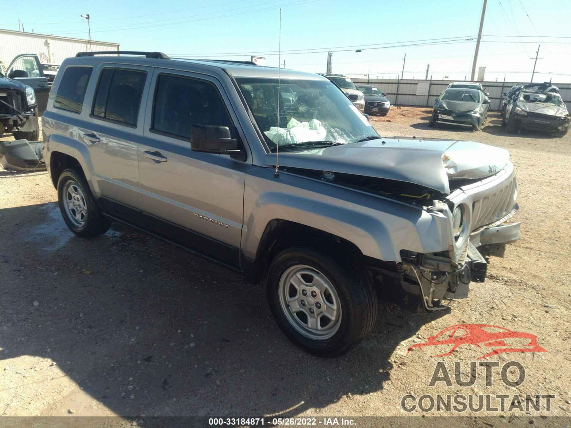 JEEP PATRIOT 2016 - 1C4NJPBB7GD576651