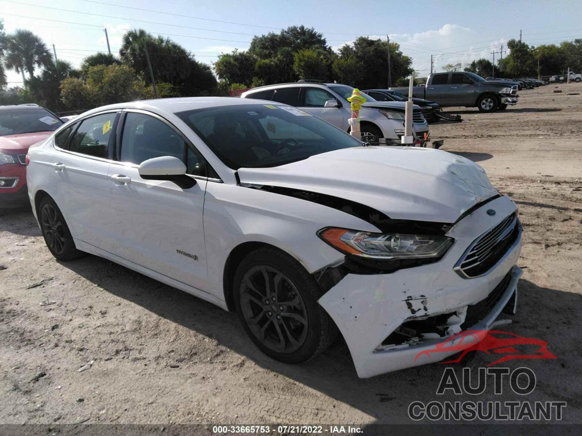 FORD FUSION HYBRID 2018 - 3FA6P0LU2JR146296