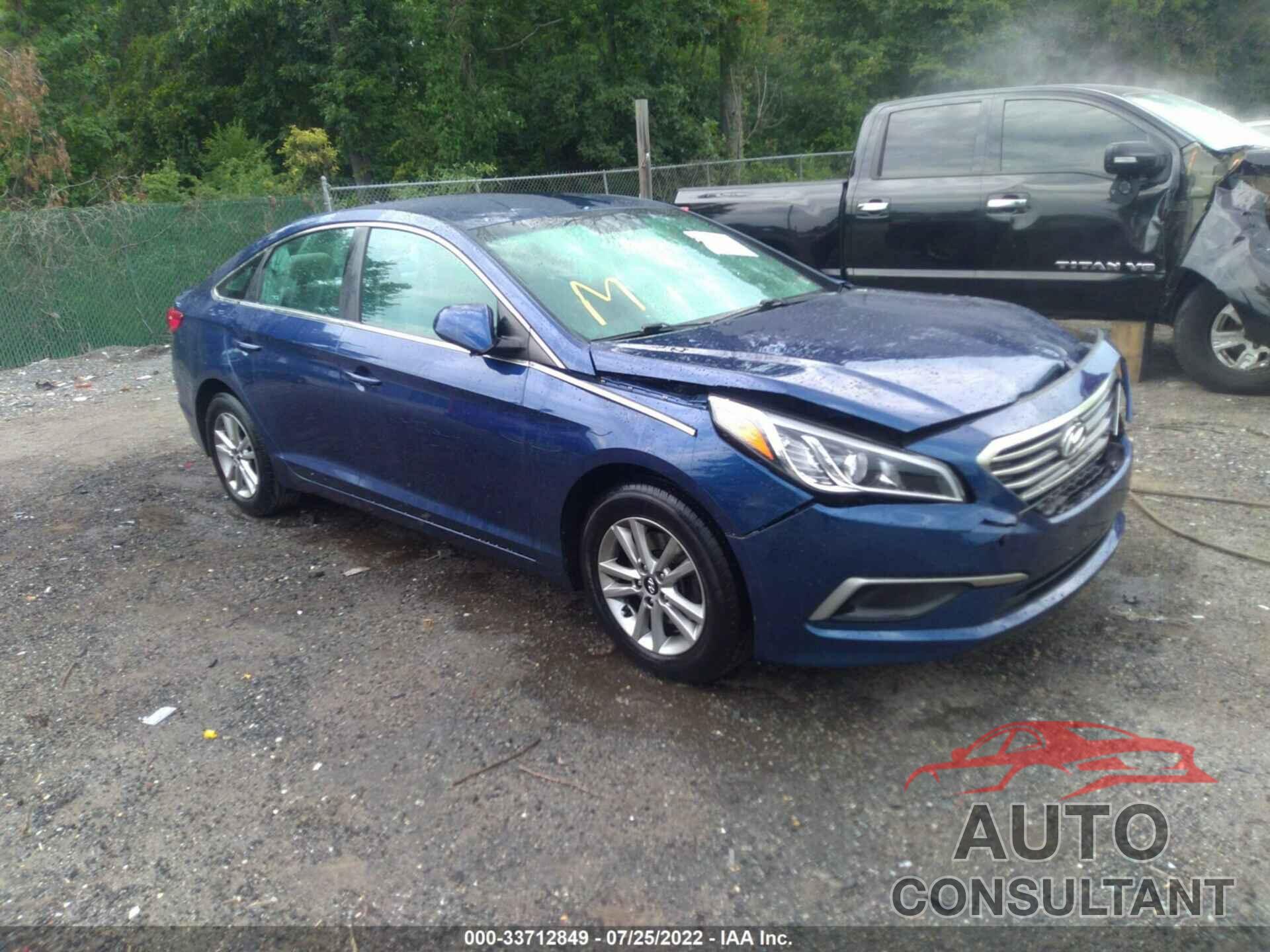 HYUNDAI SONATA 2017 - 5NPE24AF0HH518327