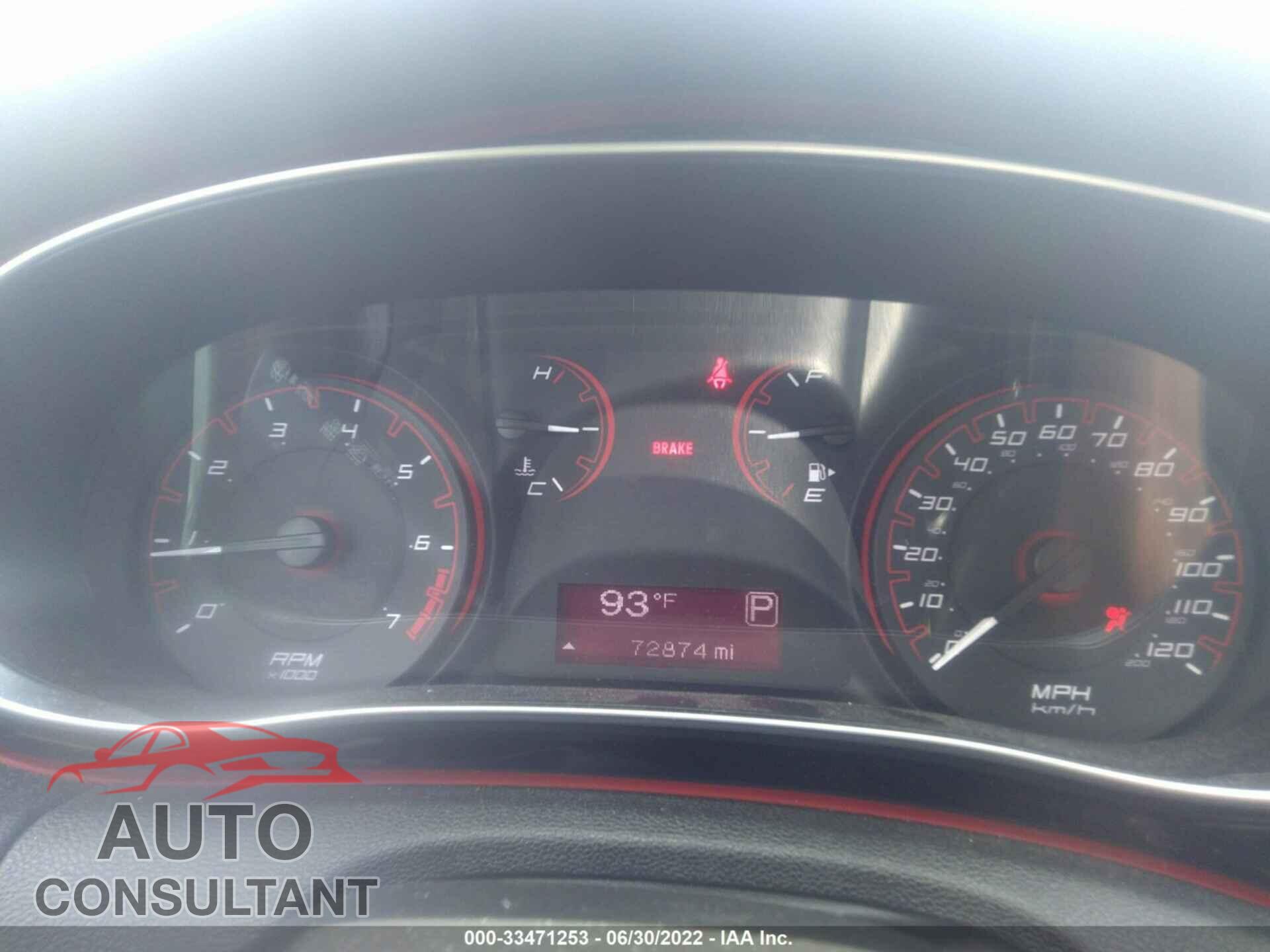 DODGE DART 2016 - 1C3CDFBB2GD505452