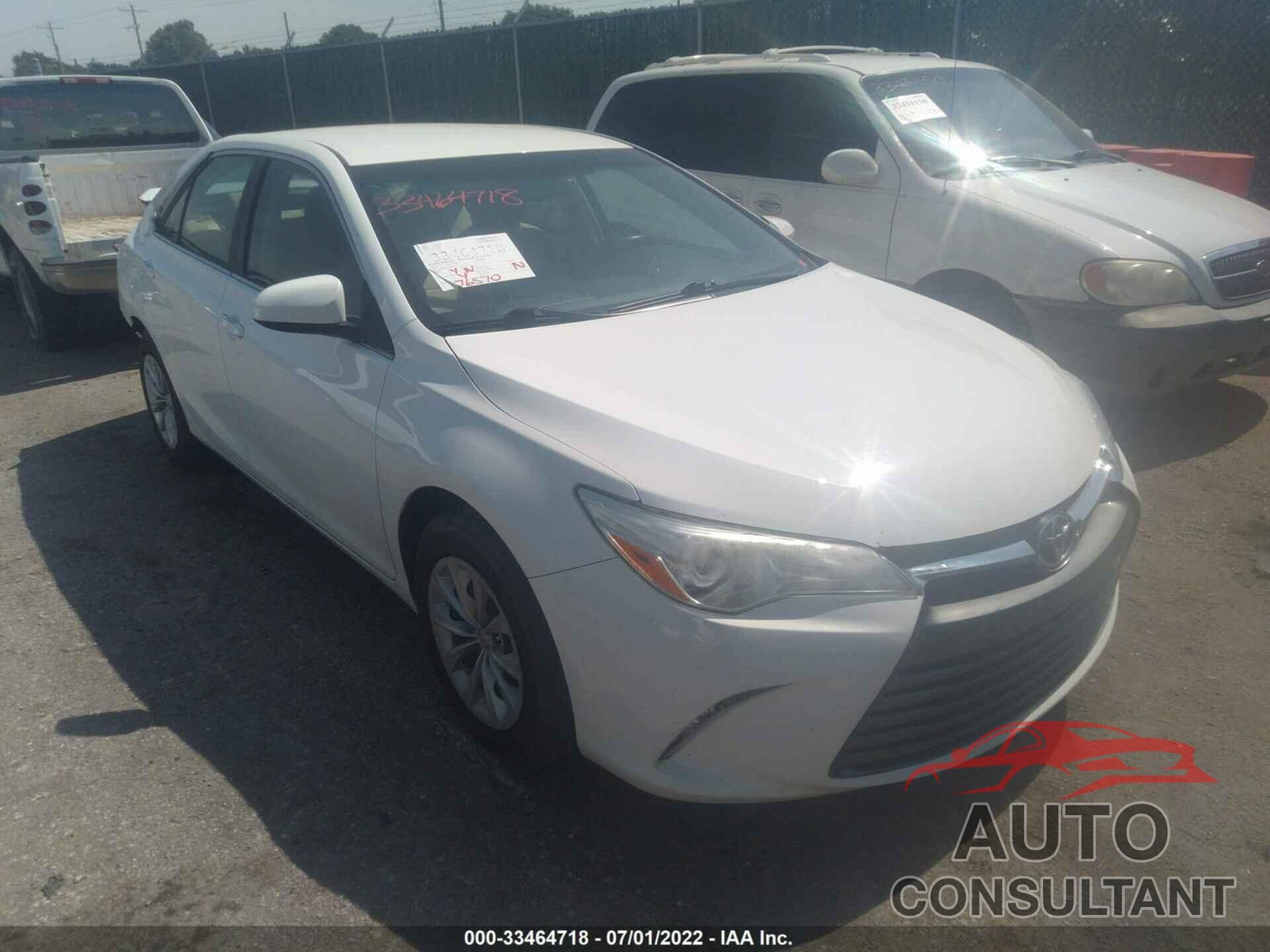 TOYOTA CAMRY 2016 - 4T4BF1FK5GR548781