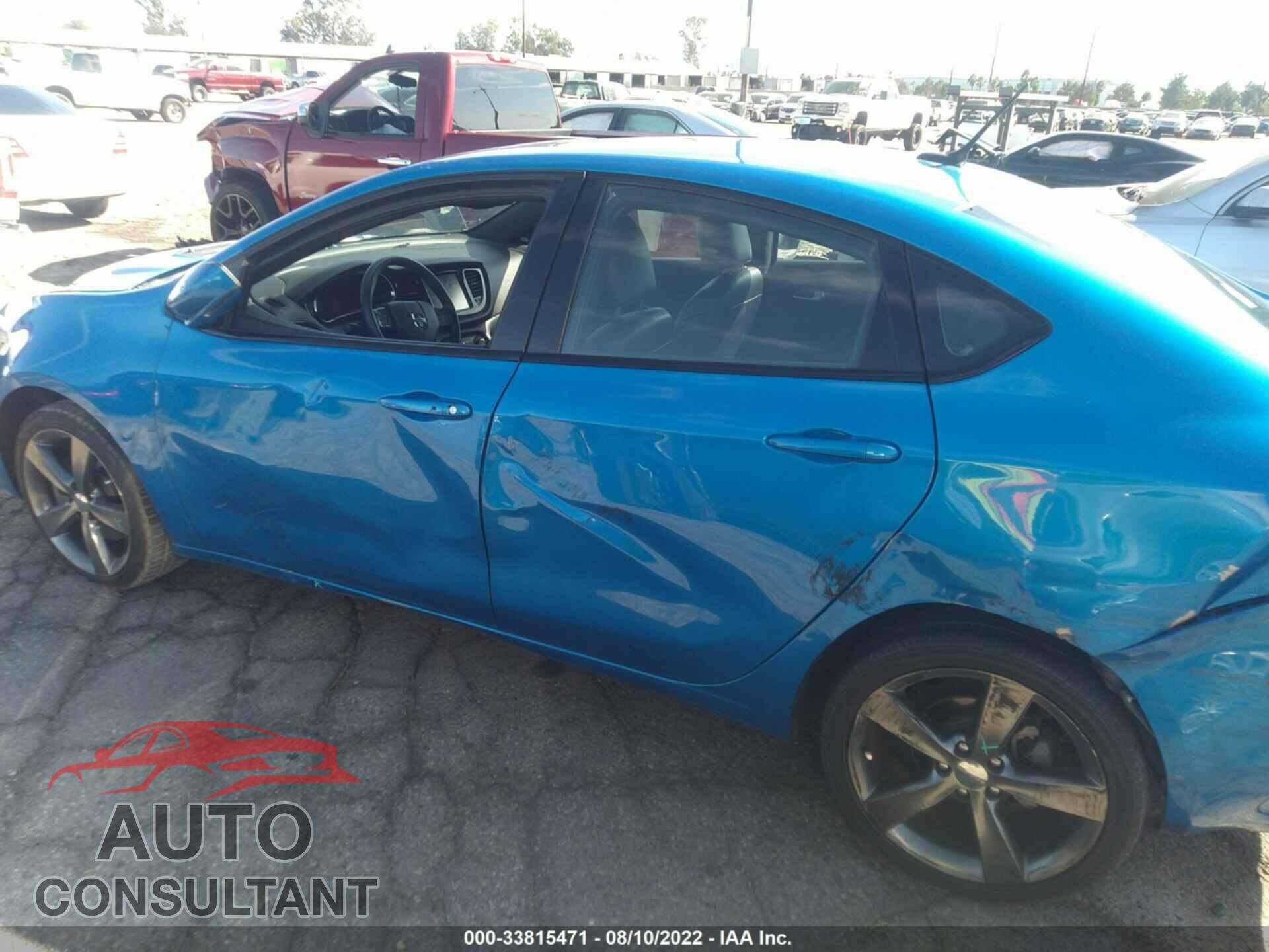 DODGE DART 2016 - 1C3CDFEB4GD643750