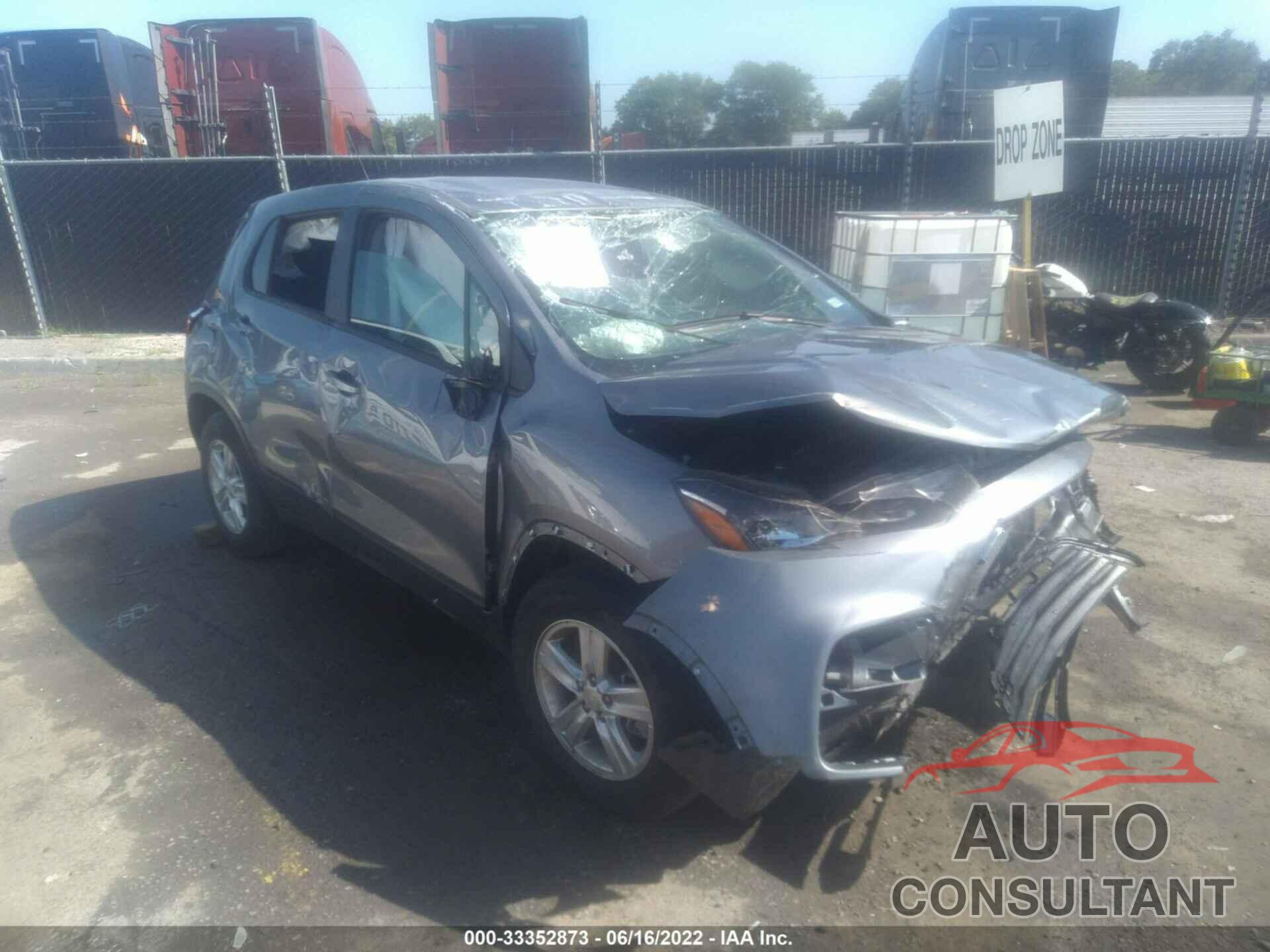 CHEVROLET TRAX 2020 - 3GNCJKSB6LL341793