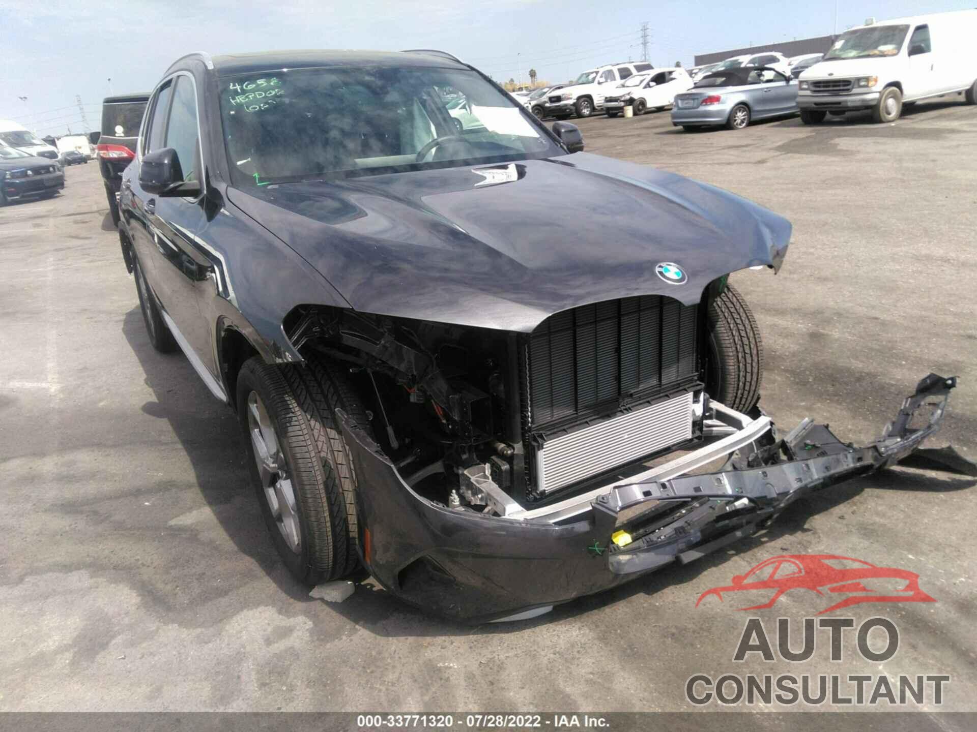 BMW X3 2022 - 5UX43DP02N9J02066