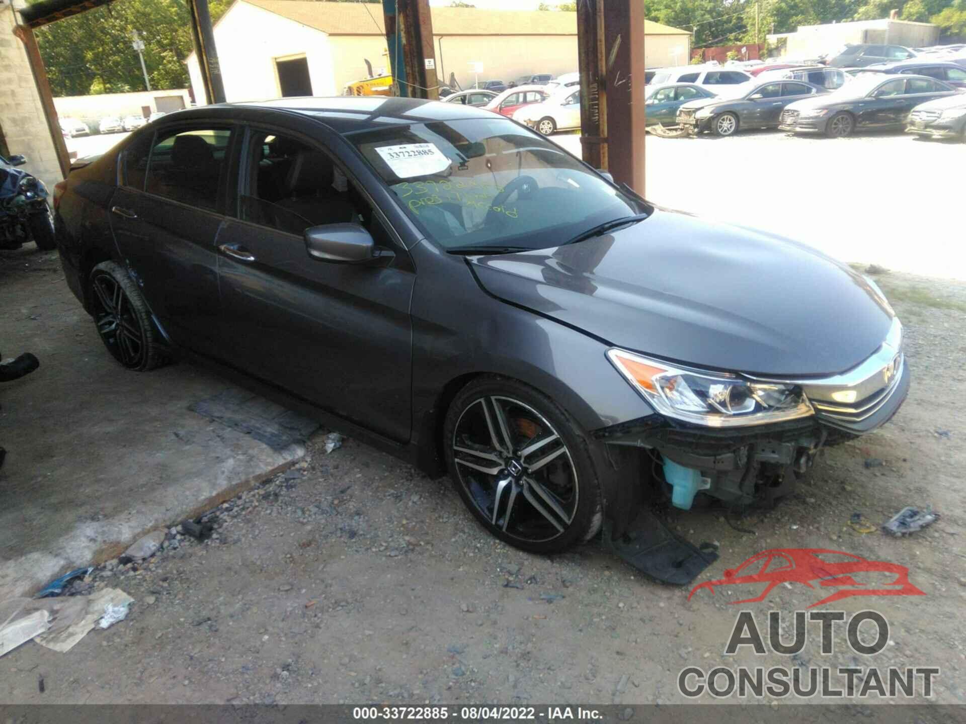 HONDA ACCORD SEDAN 2017 - 1HGCR2F51HA220871