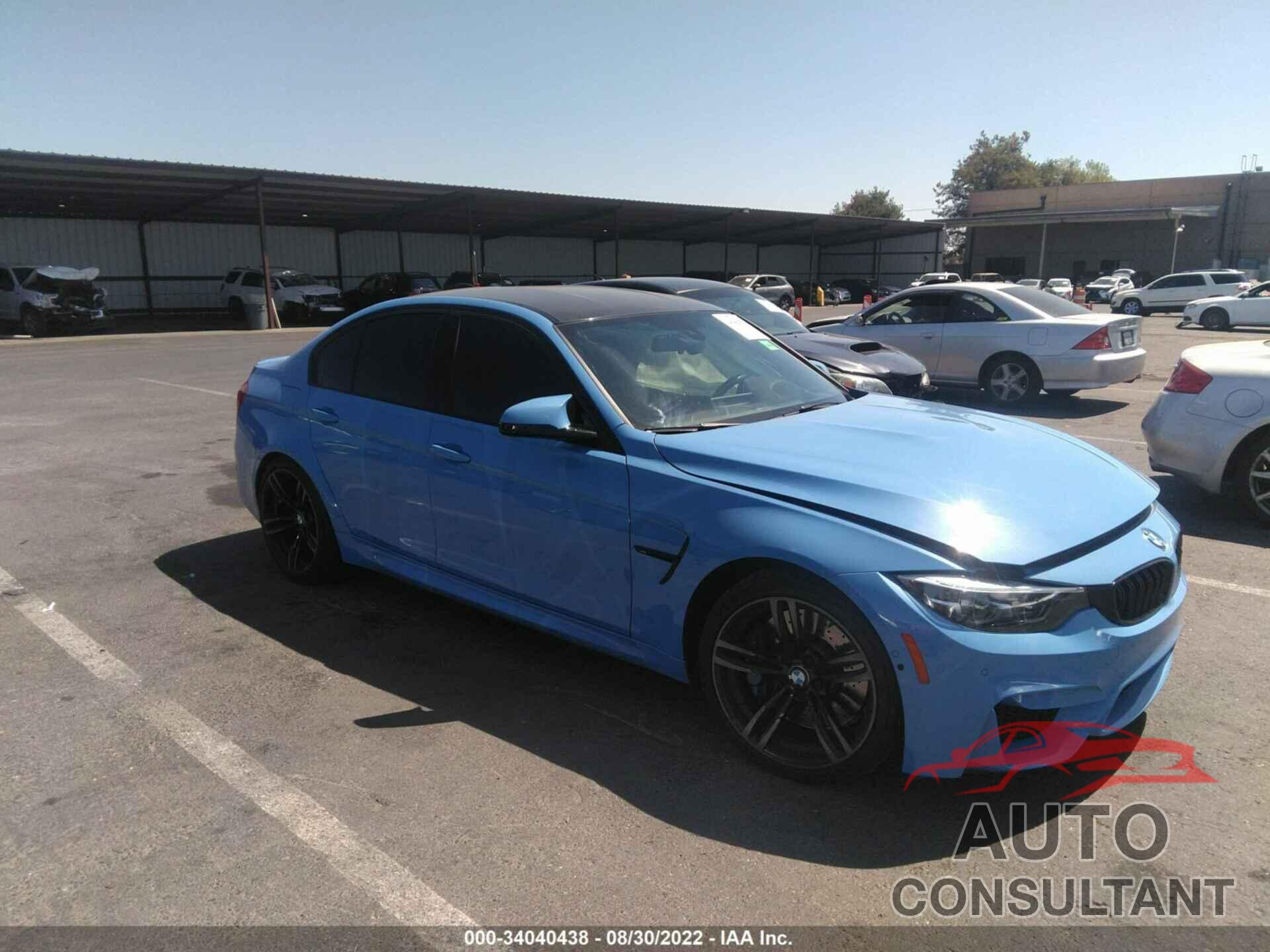 BMW M3 2018 - WBS8M9C57J5L00232