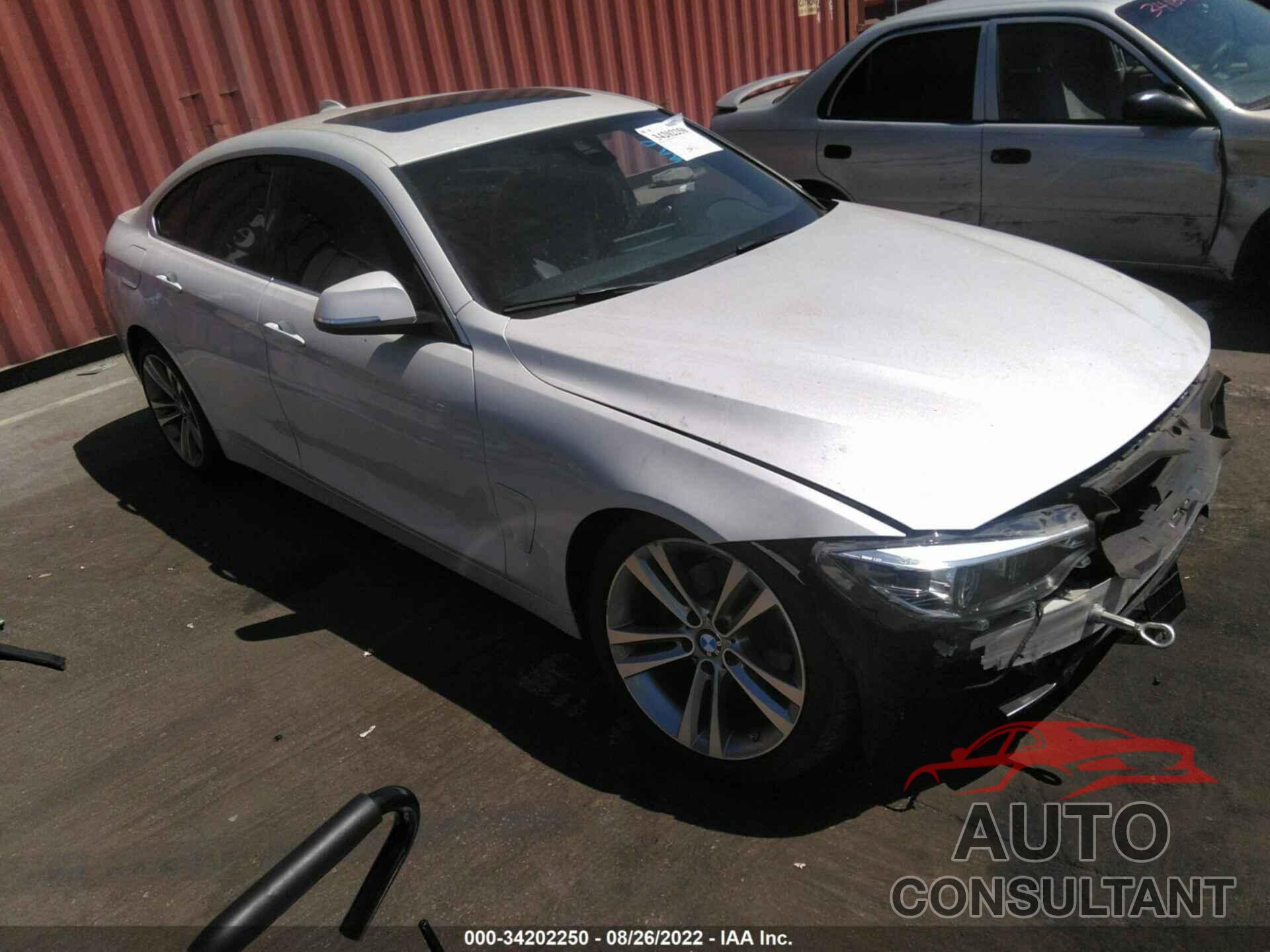 BMW 4 SERIES 2019 - WBA4J1C57KBM14277