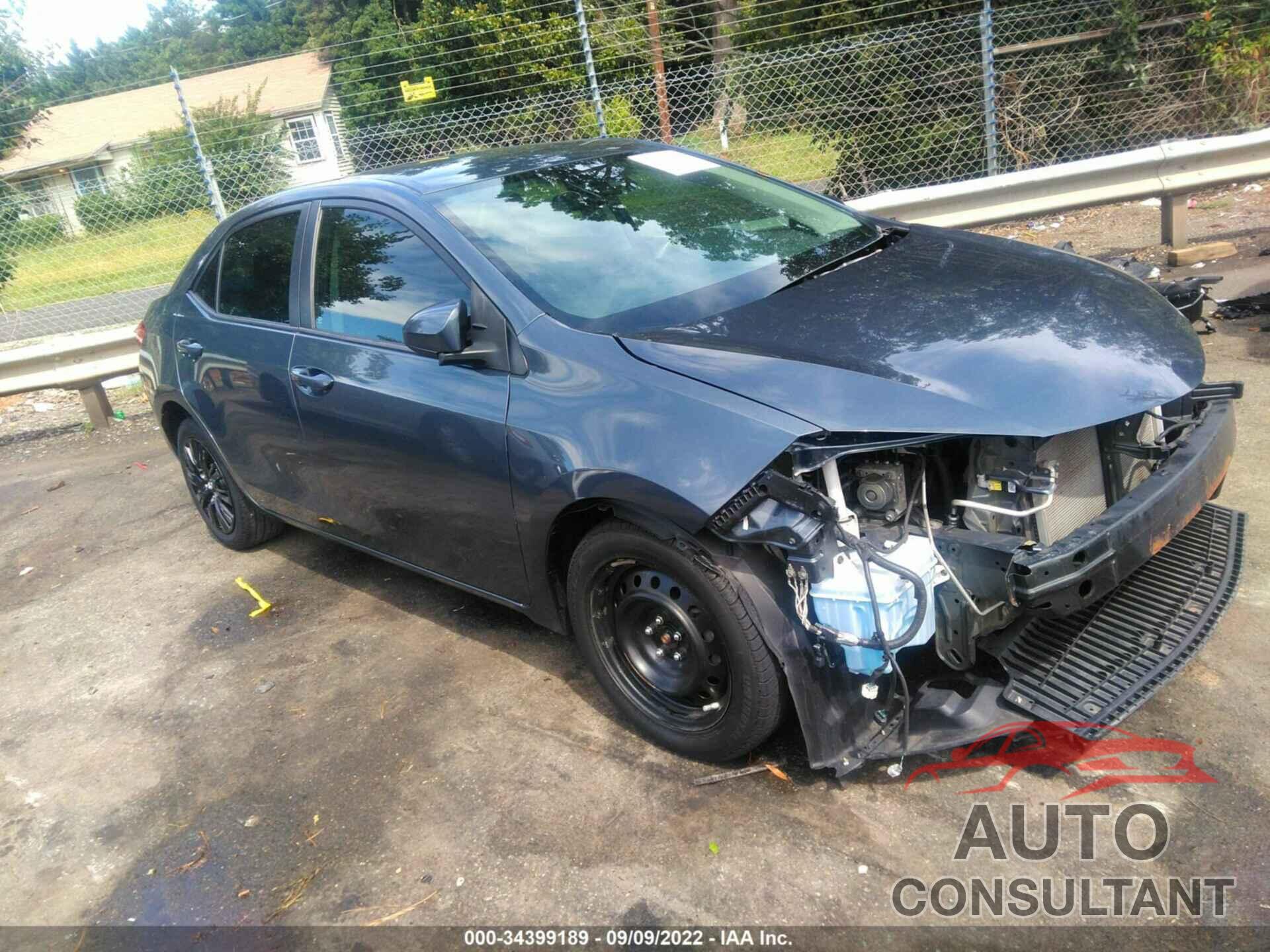TOYOTA COROLLA 2017 - 2T1BURHE1HC759954