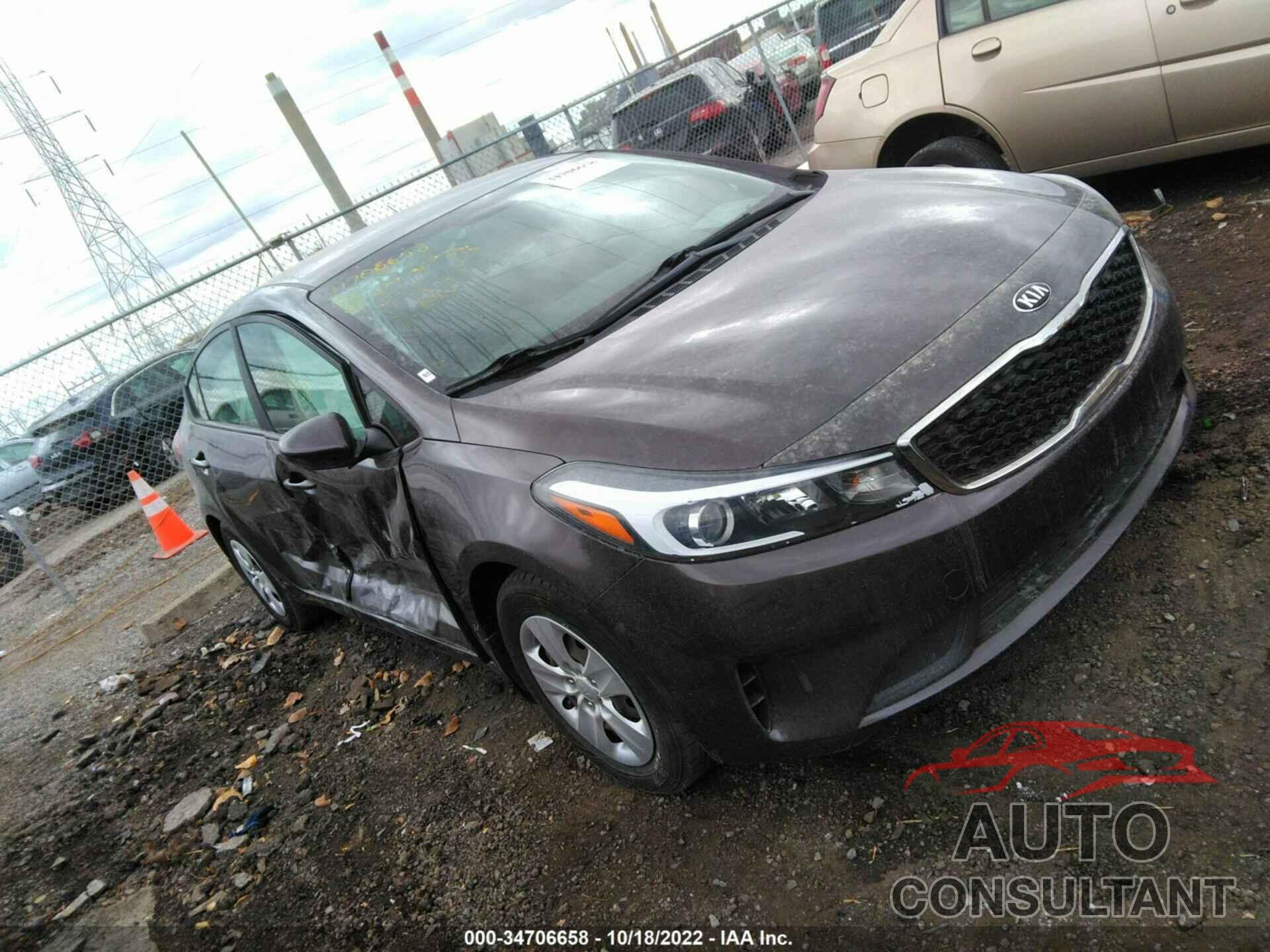 KIA FORTE 2018 - 3KPFK4A75JE214272