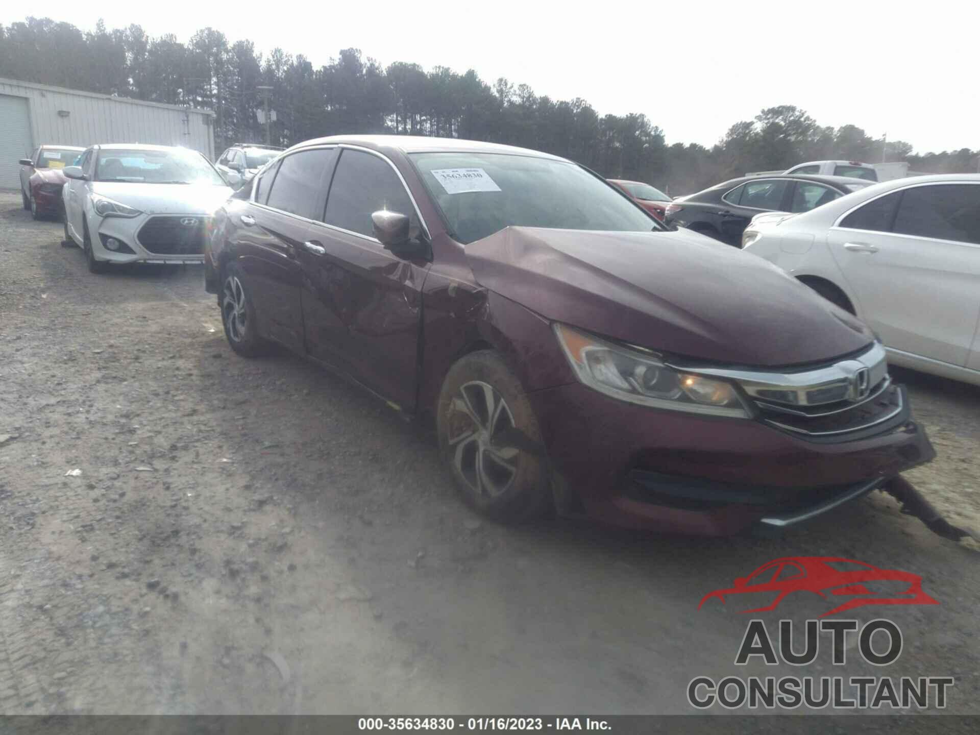 HONDA ACCORD SEDAN 2016 - 1HGCR2F32GA216079