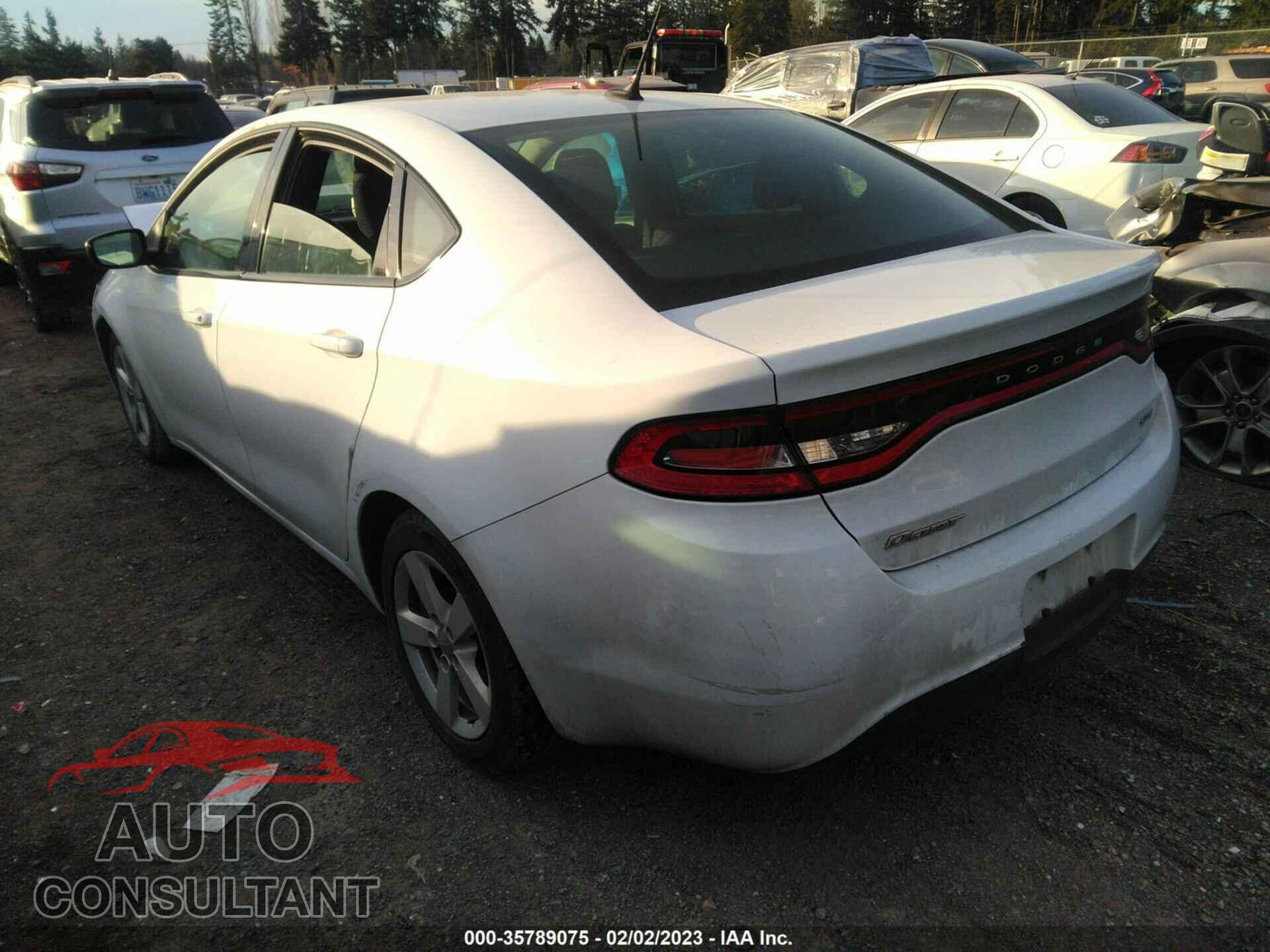 DODGE DART 2016 - 1C3CDFBB3GD644912