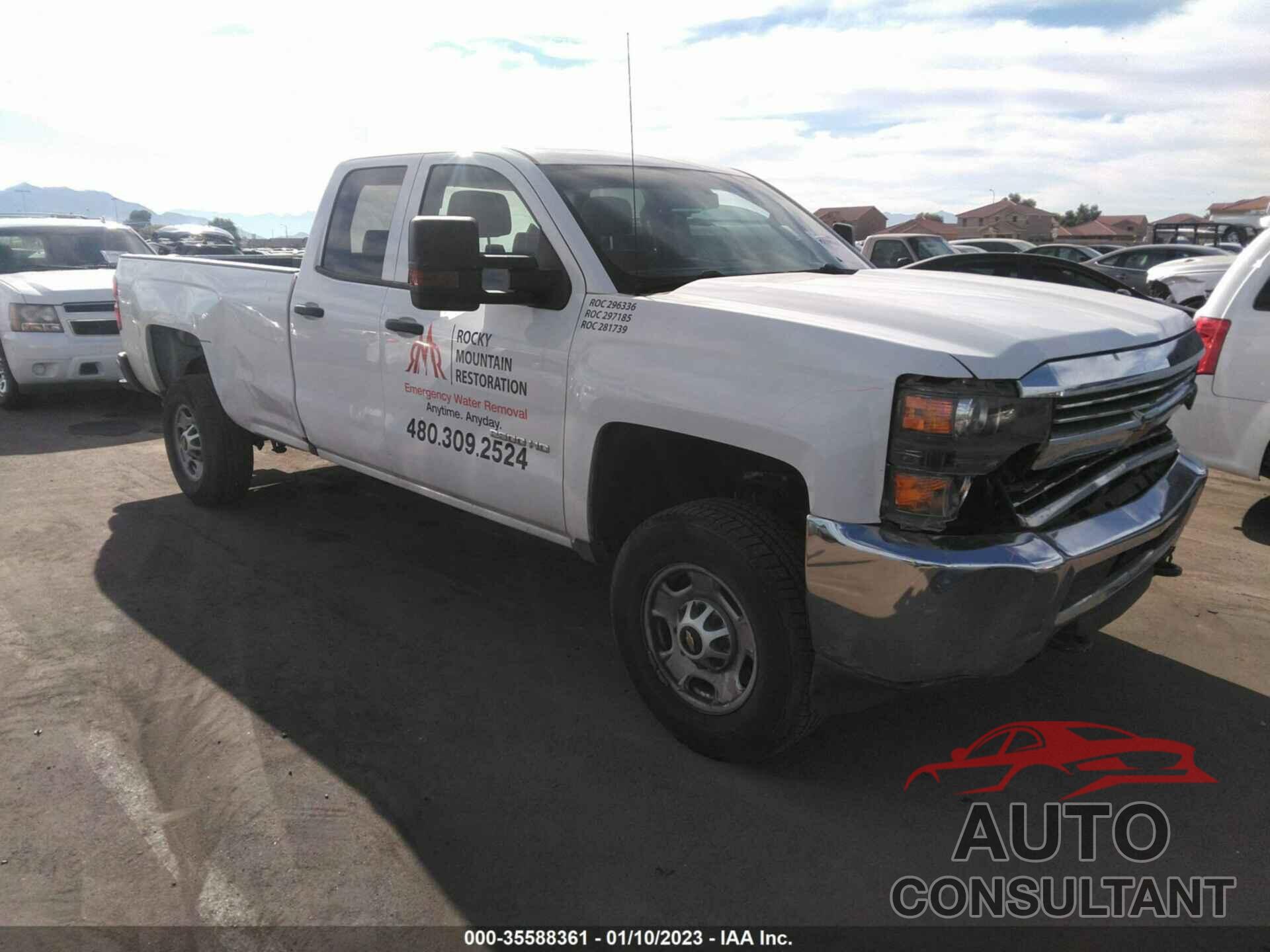 CHEVROLET SILVERADO 2500HD 2017 - 1GC2CUEG0HZ364164