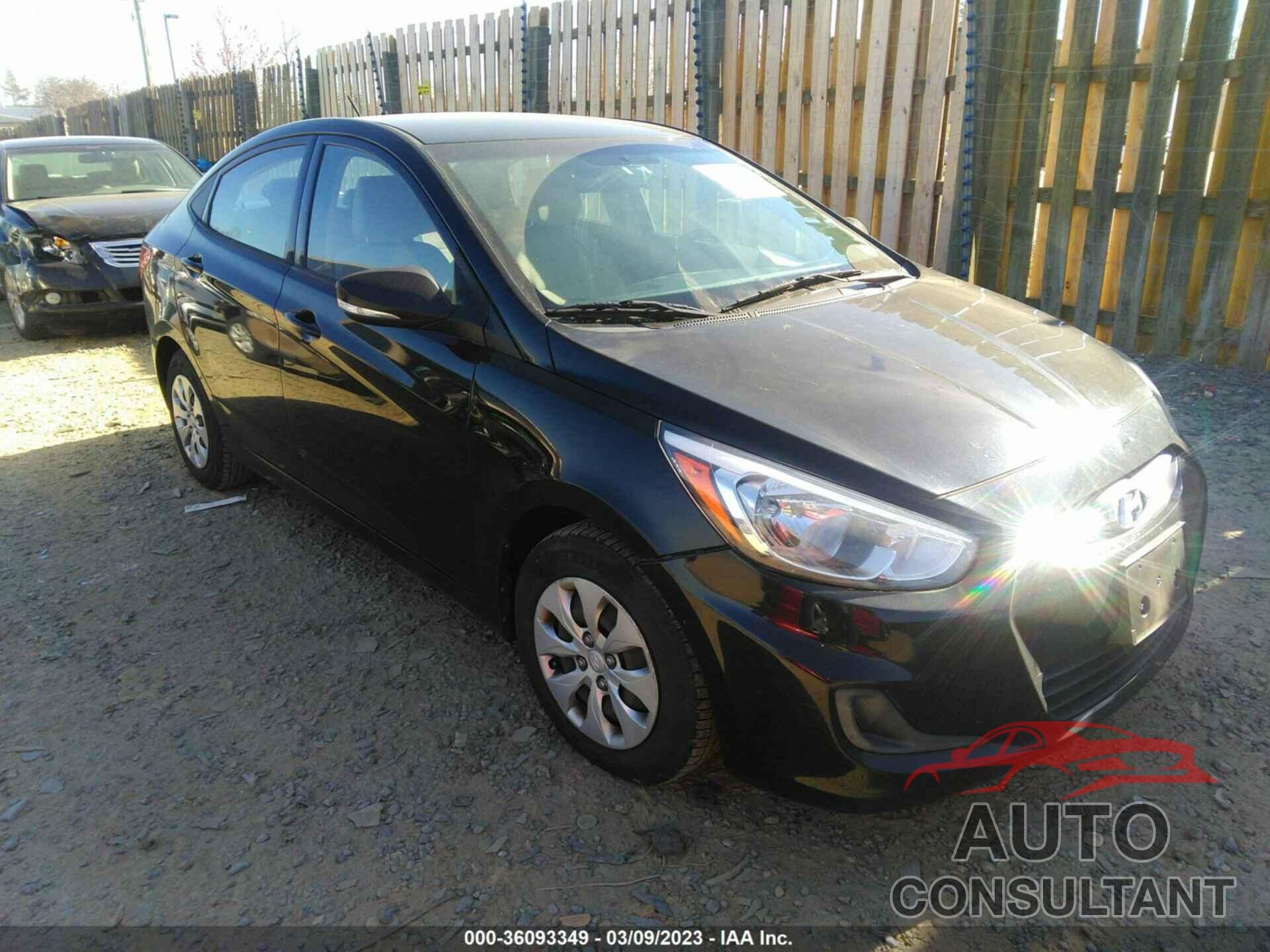 HYUNDAI ACCENT 2016 - KMHCT4AEXGU160942