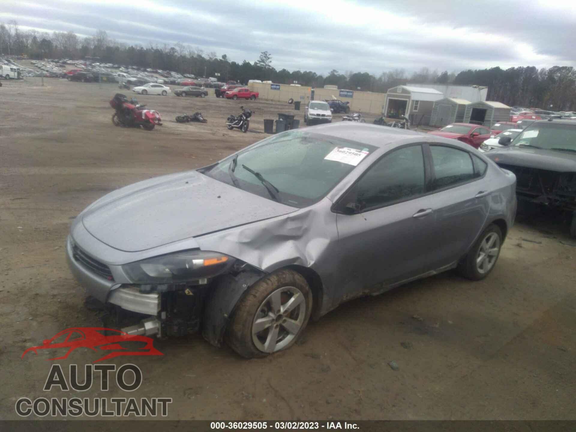 DODGE DART 2015 - 1C3CDFBB2FD300812