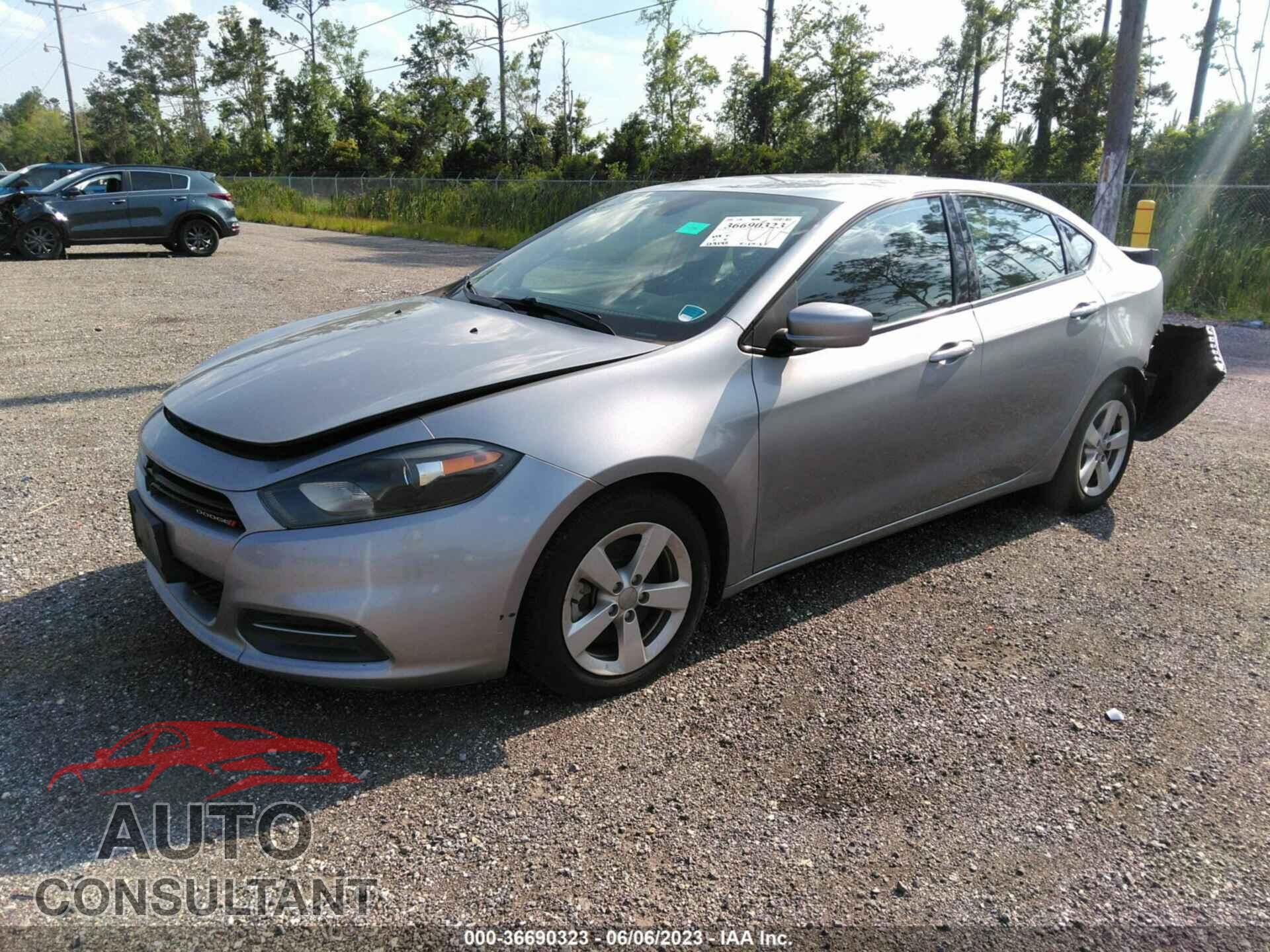 DODGE DART 2015 - 1C3CDFBB3FD105043