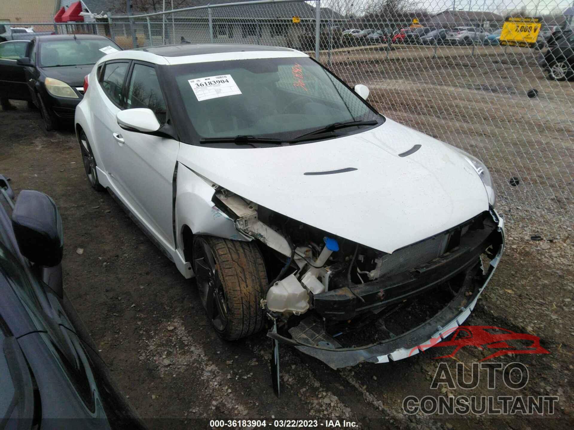 HYUNDAI VELOSTER 2015 - KMHTC6AE1FU230127