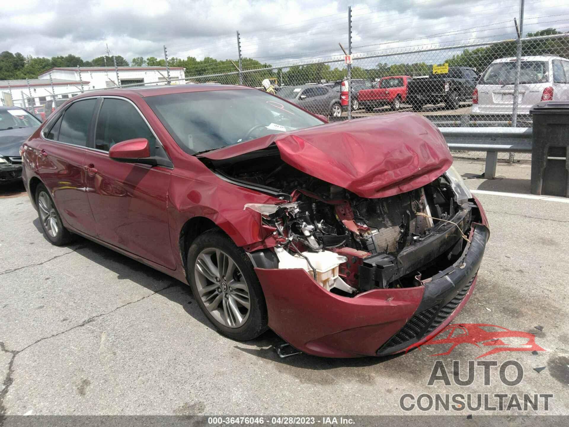 TOYOTA CAMRY 2017 - 4T1BF1FK3HU700438