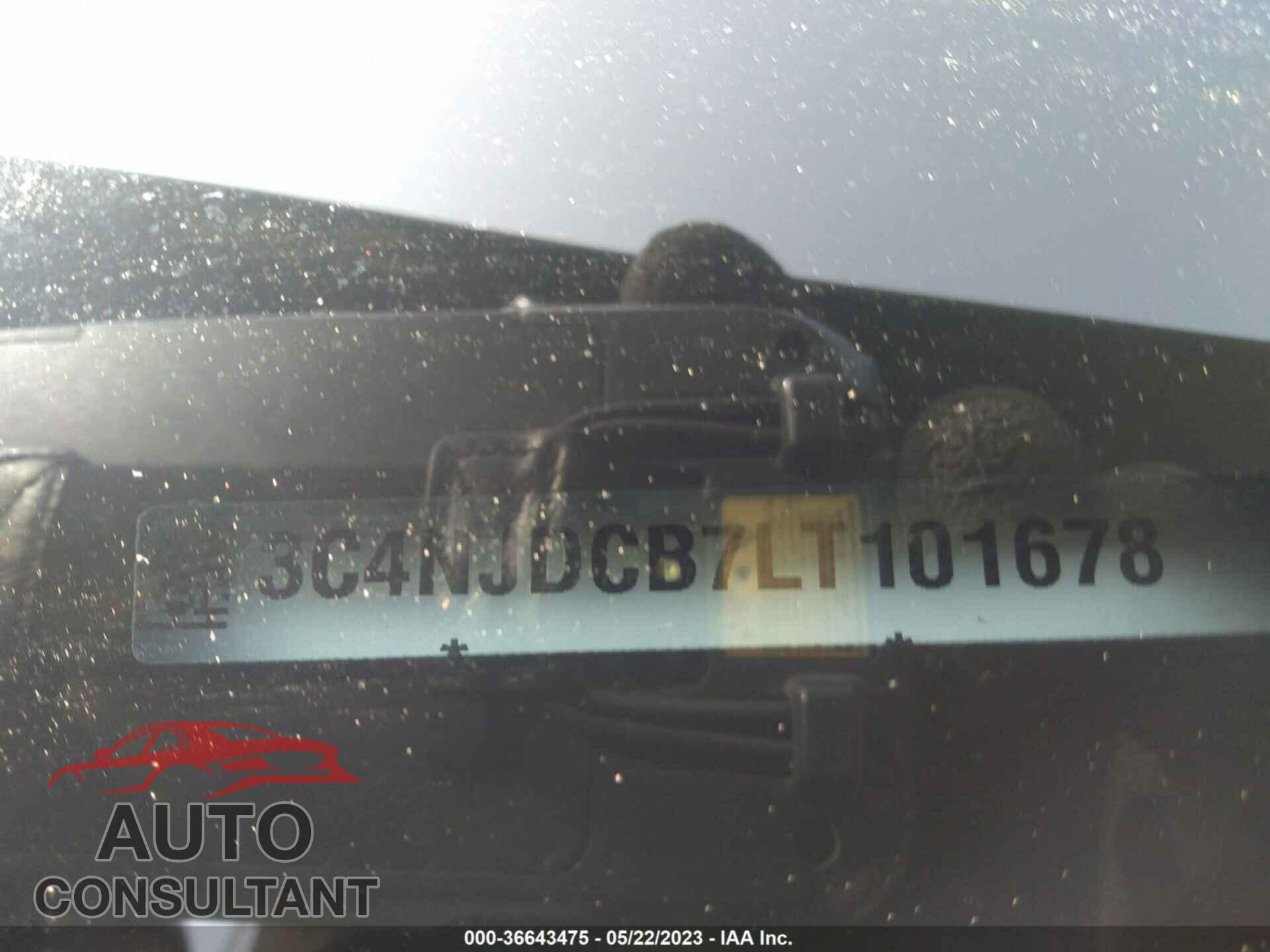 JEEP COMPASS 2020 - 3C4NJDCB7LT101678