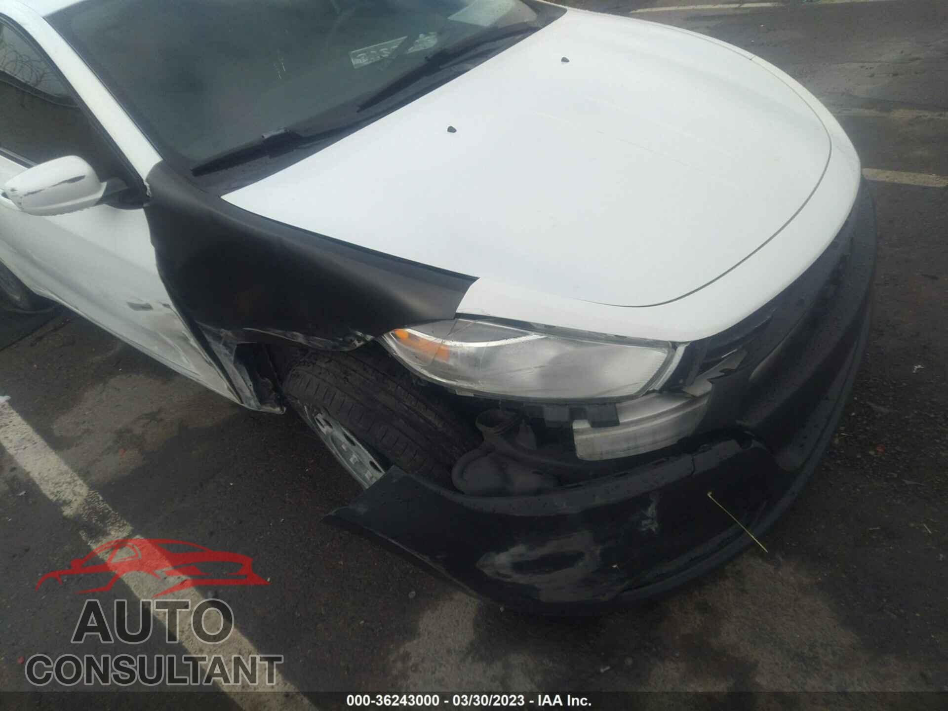 DODGE DART 2016 - 1C3CDFAAXGD565150