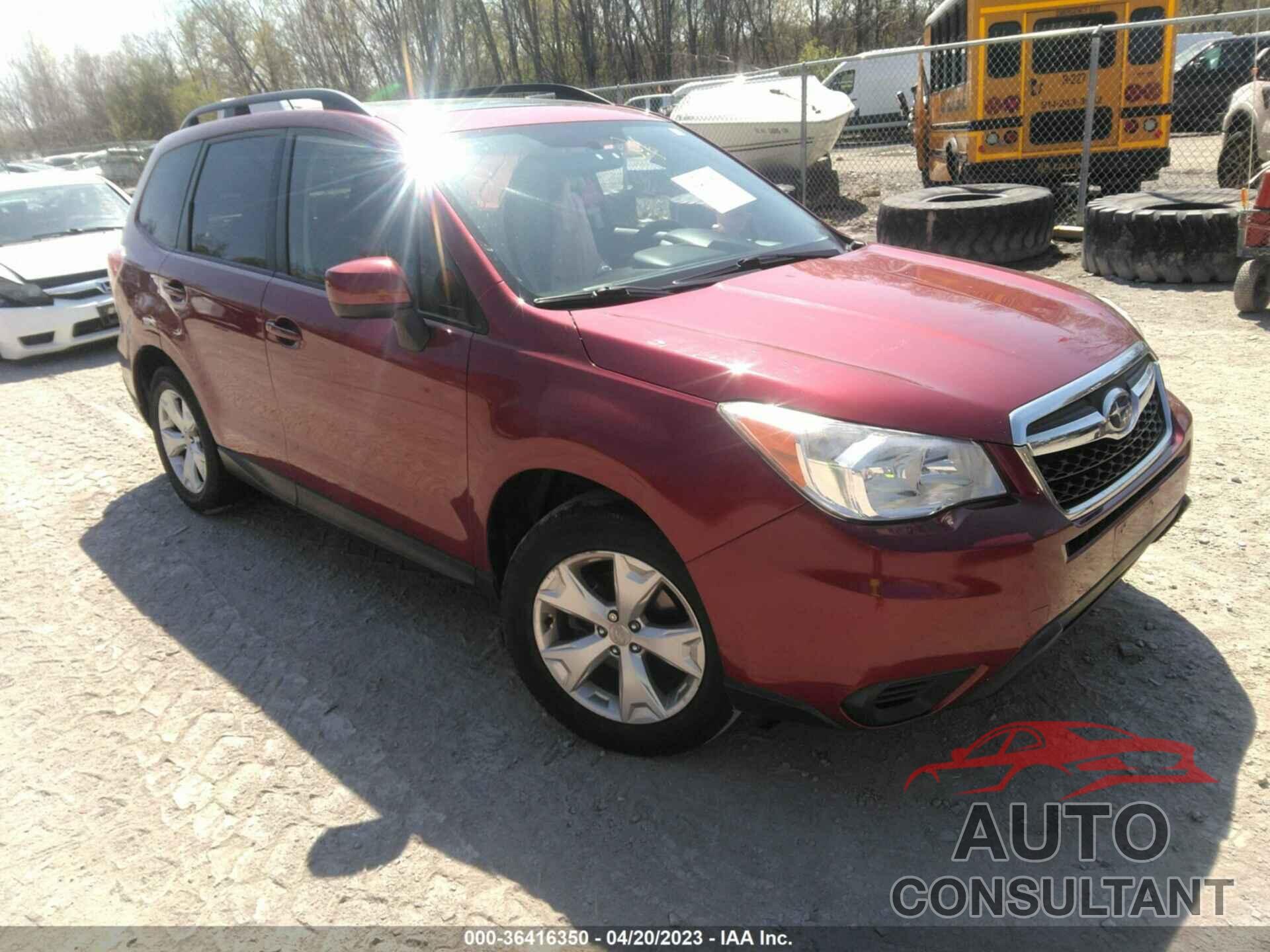 SUBARU FORESTER 2015 - JF2SJADC9FH442917