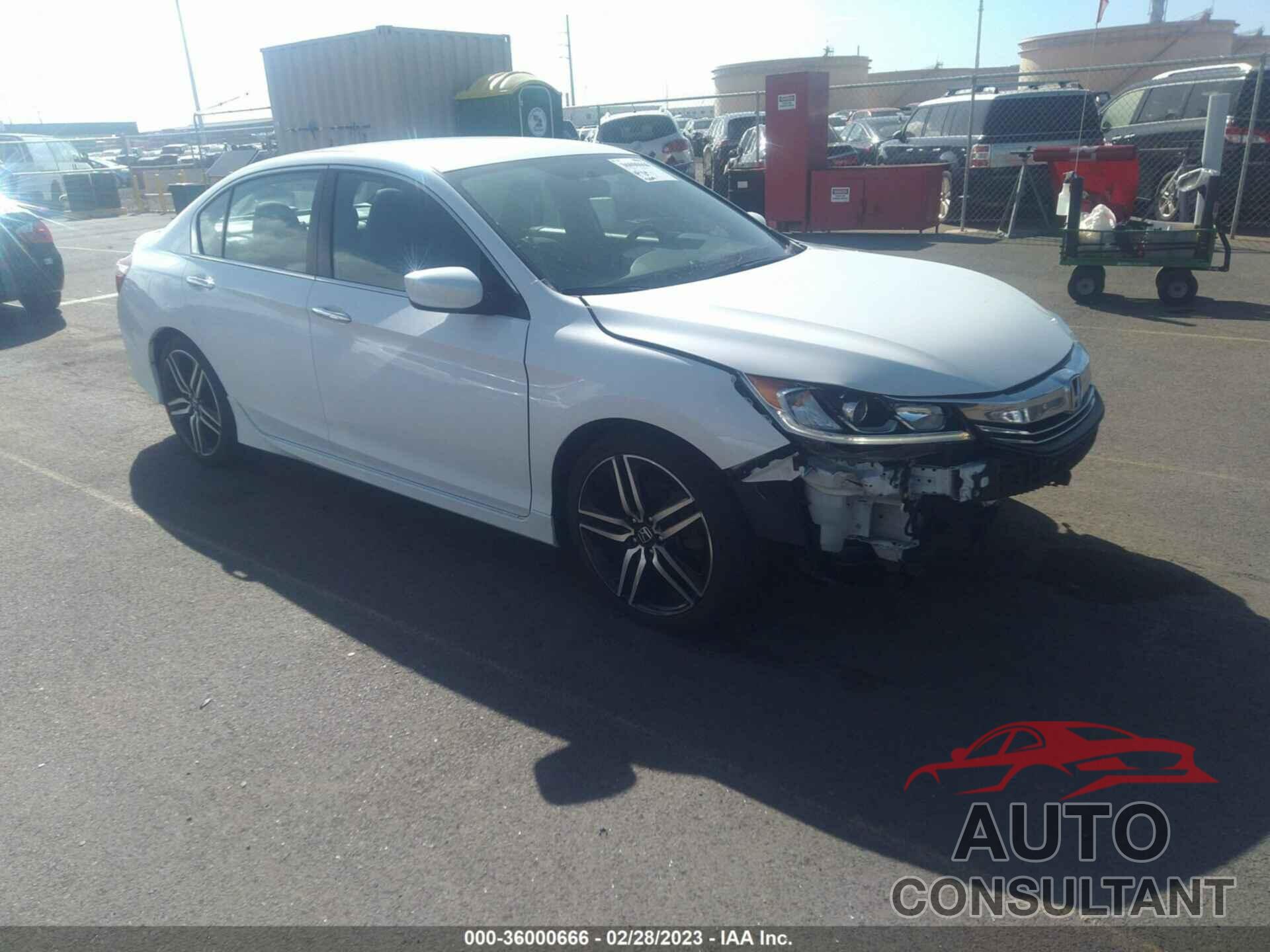 HONDA ACCORD SEDAN 2016 - 1HGCR2F56GA232089