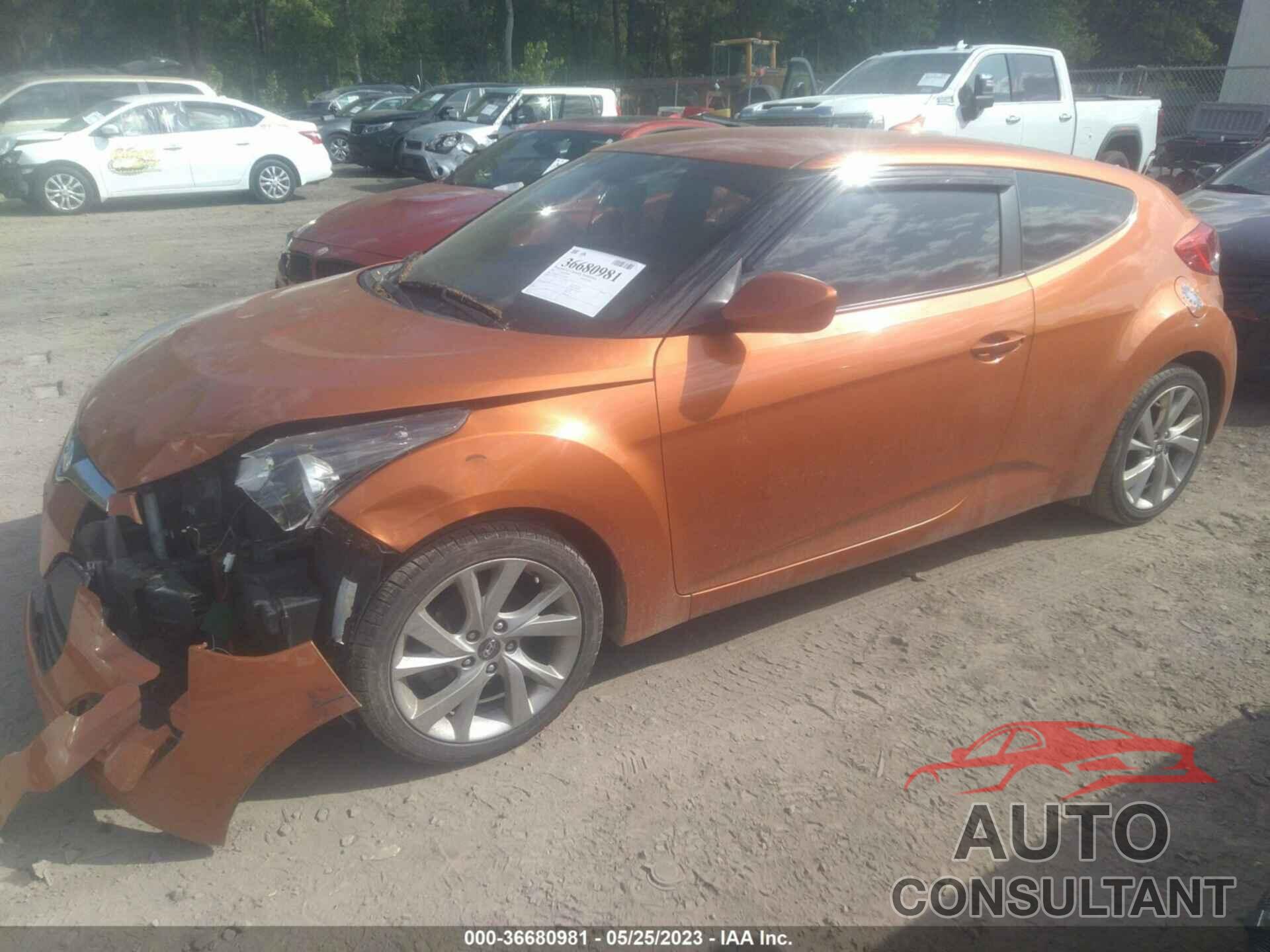 HYUNDAI VELOSTER 2016 - KMHTC6AD6GU279090