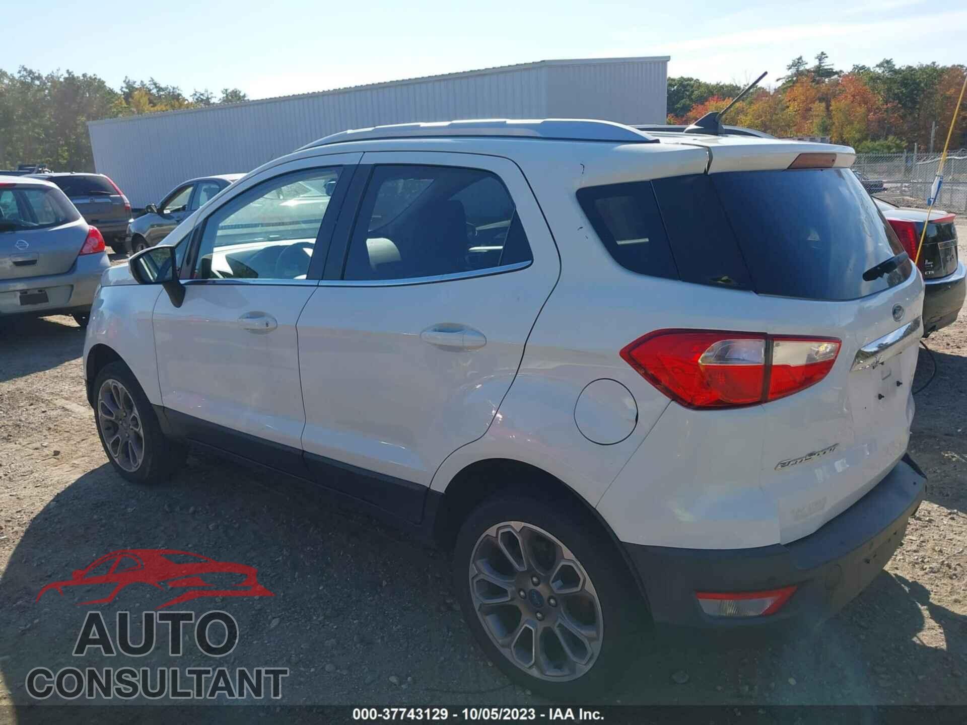 FORD ECOSPORT 2019 - MAJ6S3KL5KC281930