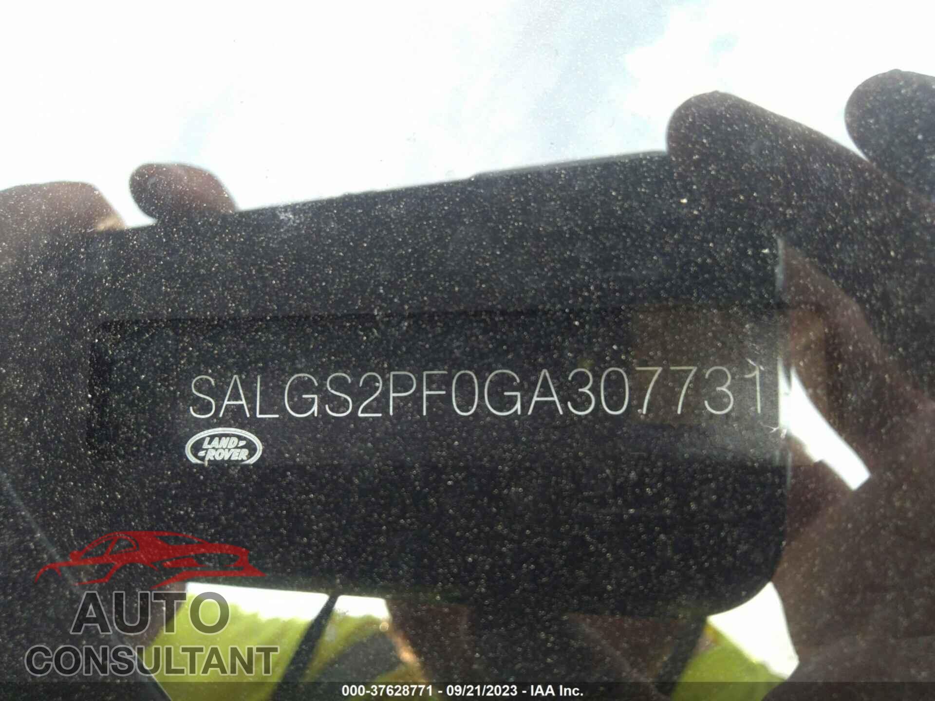 LAND ROVER RANGE ROVER 2016 - SALGS2PF0GA307731