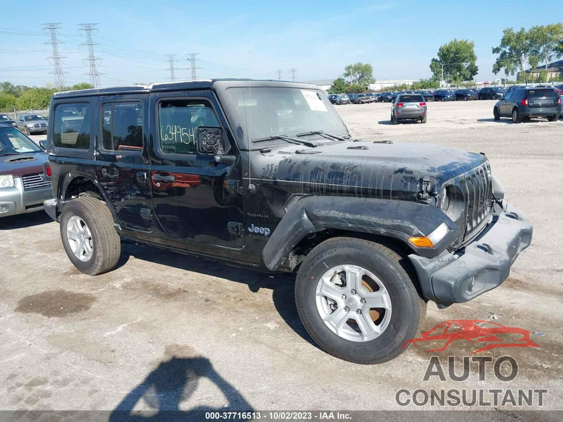 JEEP WRANGLER UNLIMITED 2022 - 1C4HJXDN1NW133899