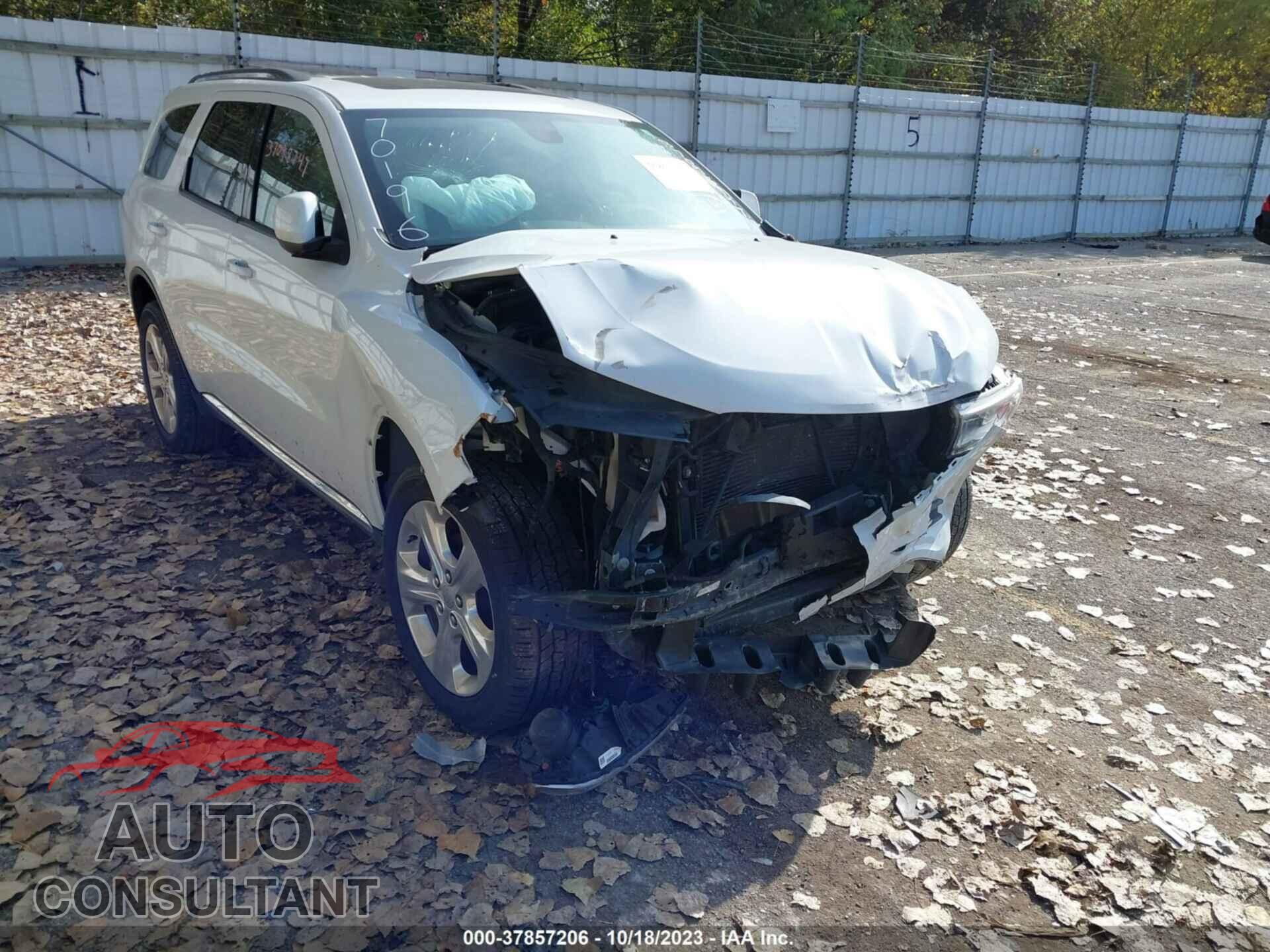 DODGE DURANGO 2015 - 1C4RDJDG7FC870196